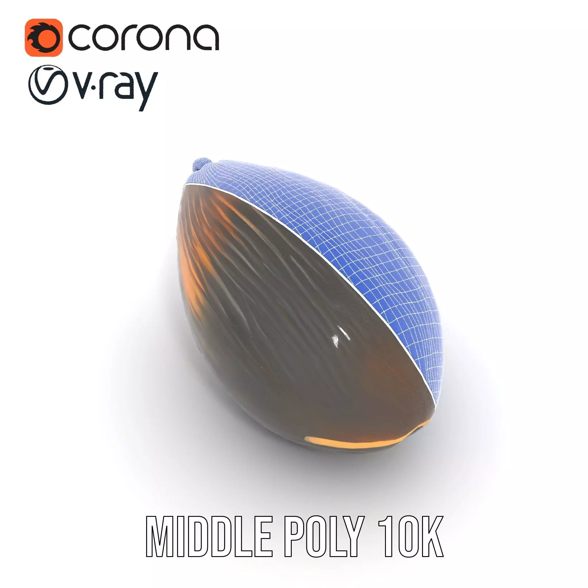 Glossy Black Capsule model pack Low-poly 3D model_29