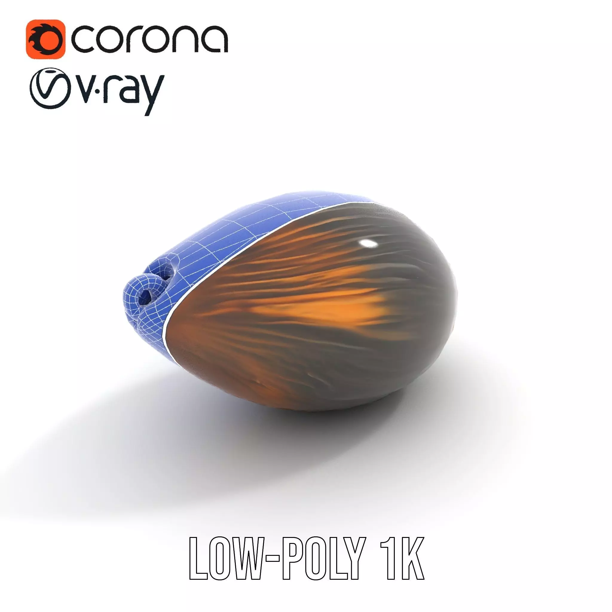 Glossy Black Capsule model pack Low-poly 3D model_30