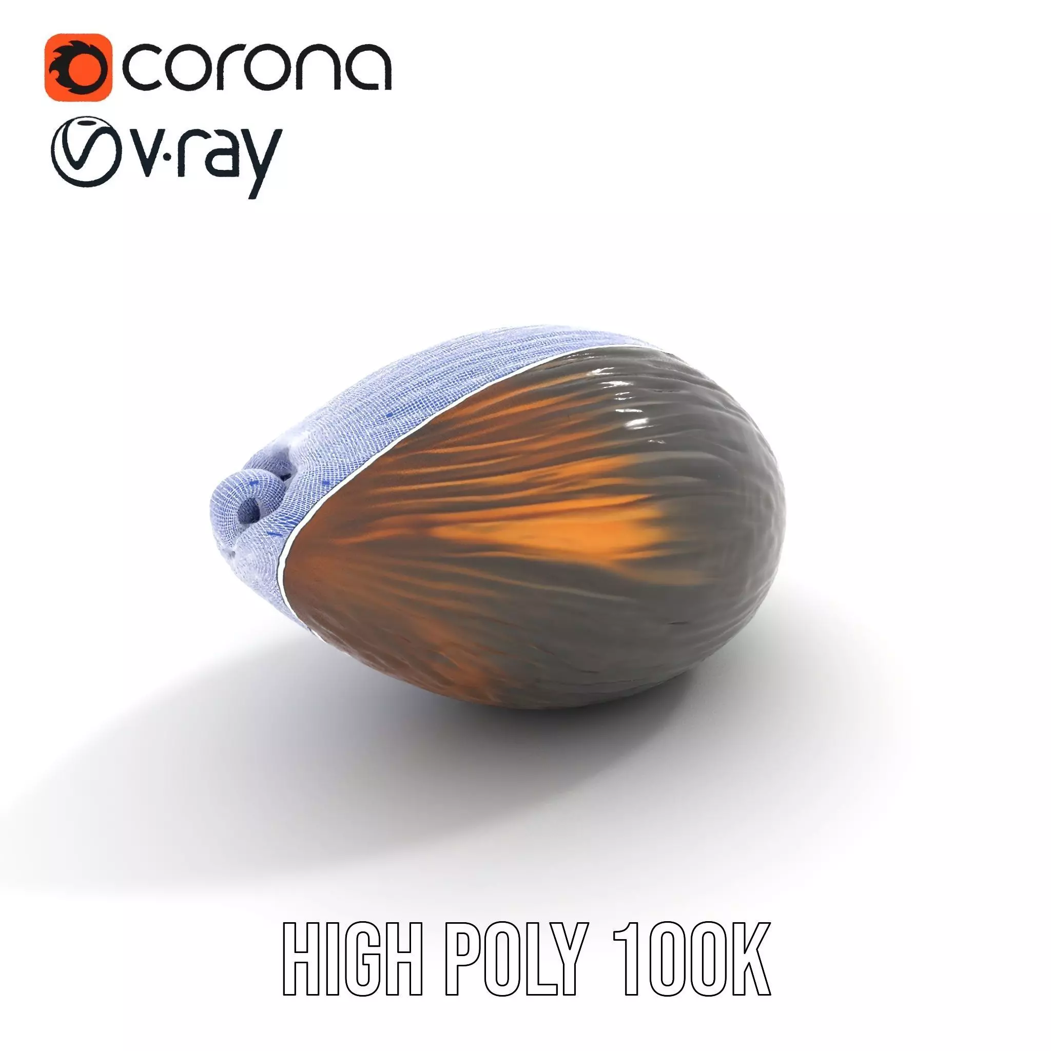 Glossy Black Capsule model pack Low-poly 3D model_31