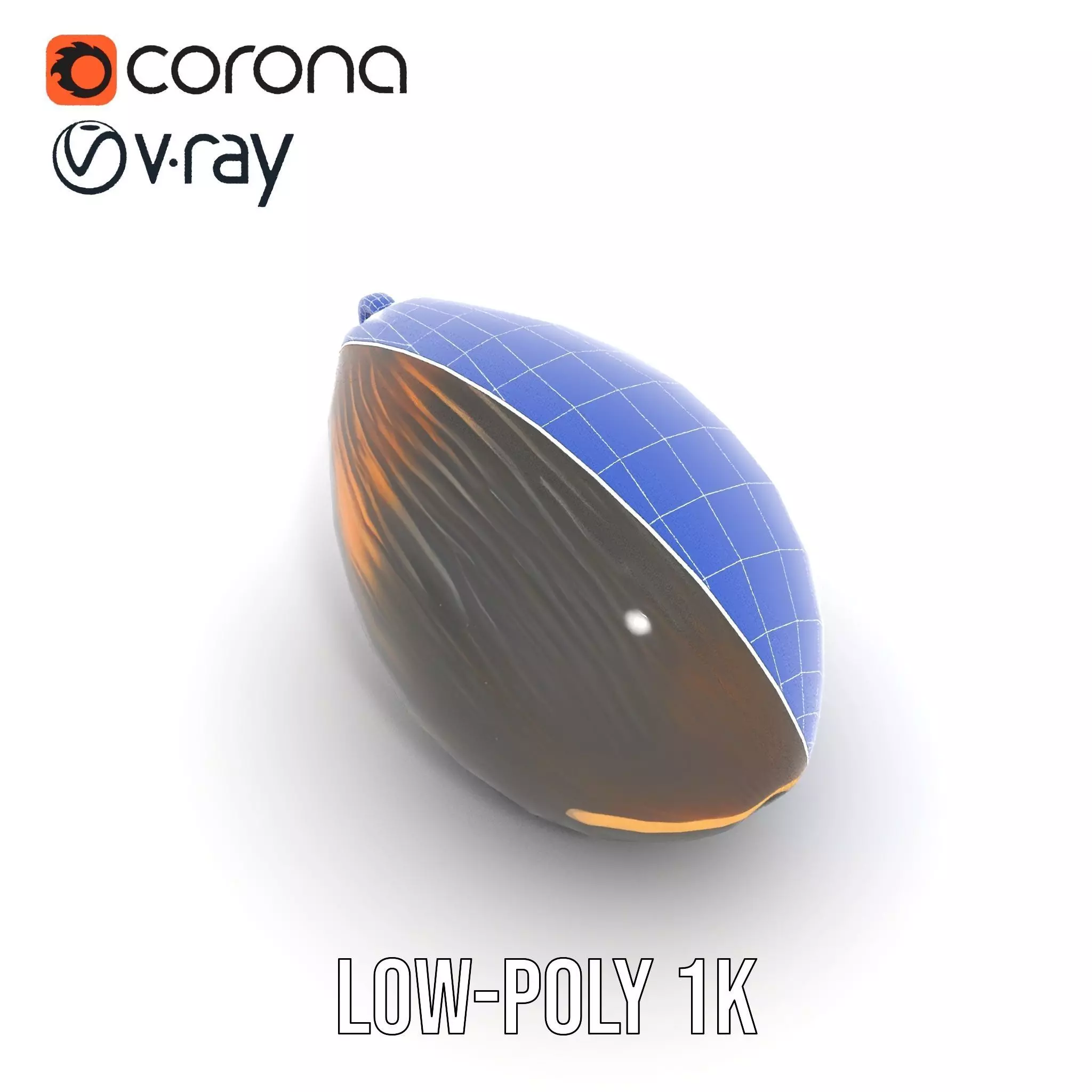 Glossy Black Capsule model pack Low-poly 3D model_23