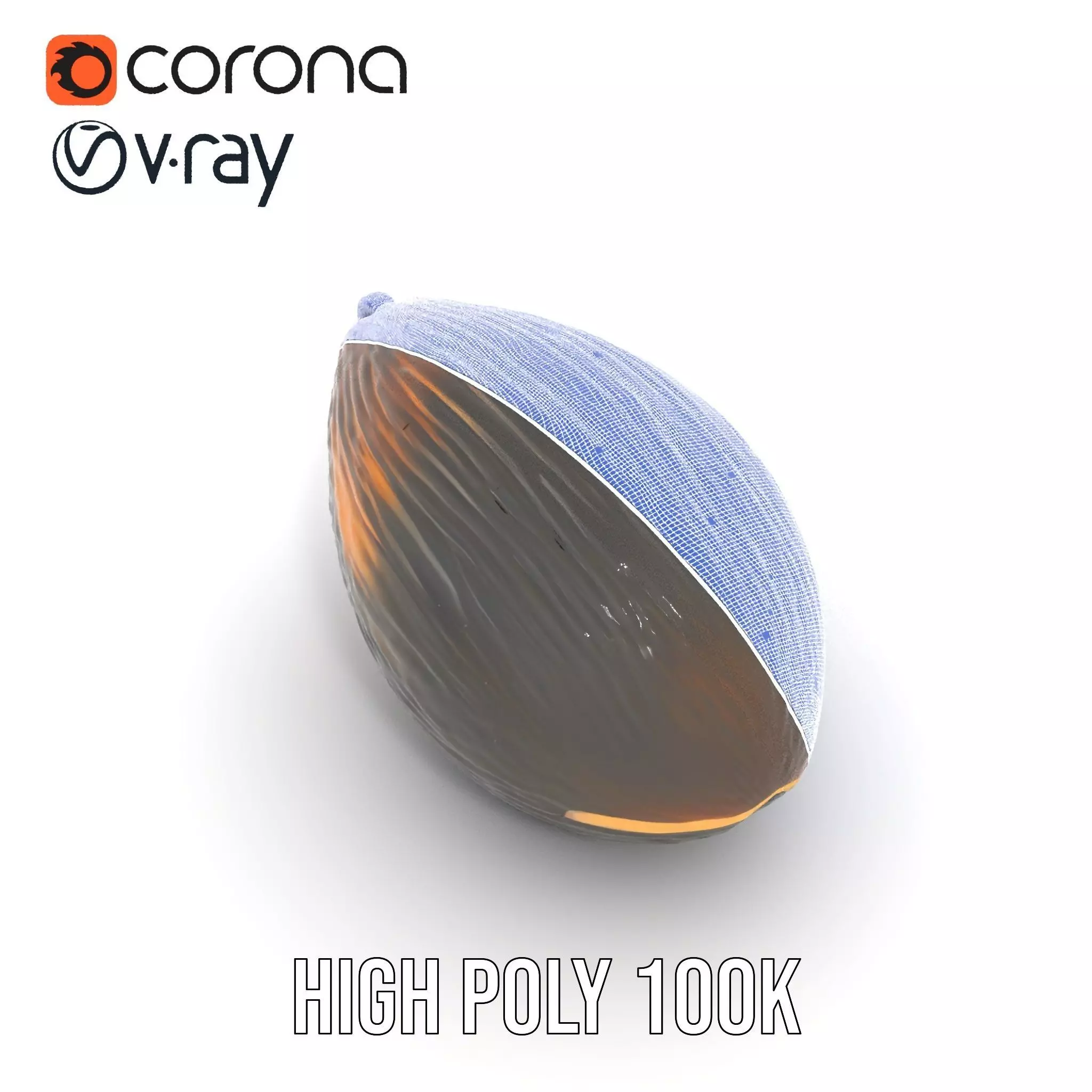 Glossy Black Capsule model pack Low-poly 3D model_32
