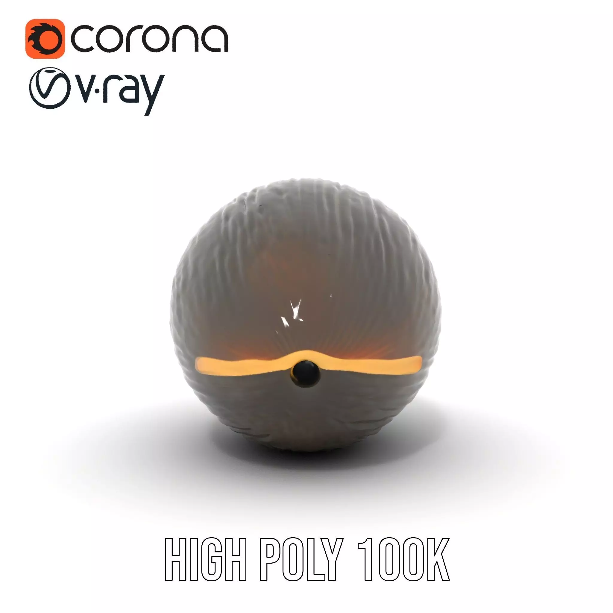 Glossy Black Capsule model pack Low-poly 3D model_24
