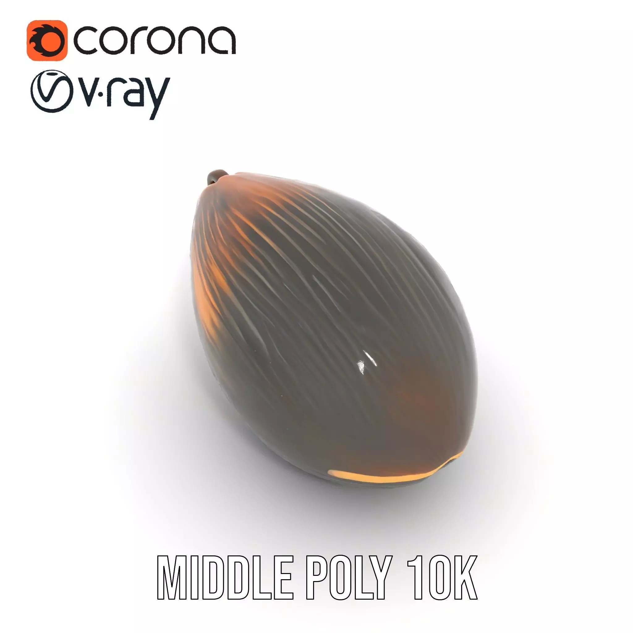 Glossy Black Capsule model pack Low-poly 3D model_11