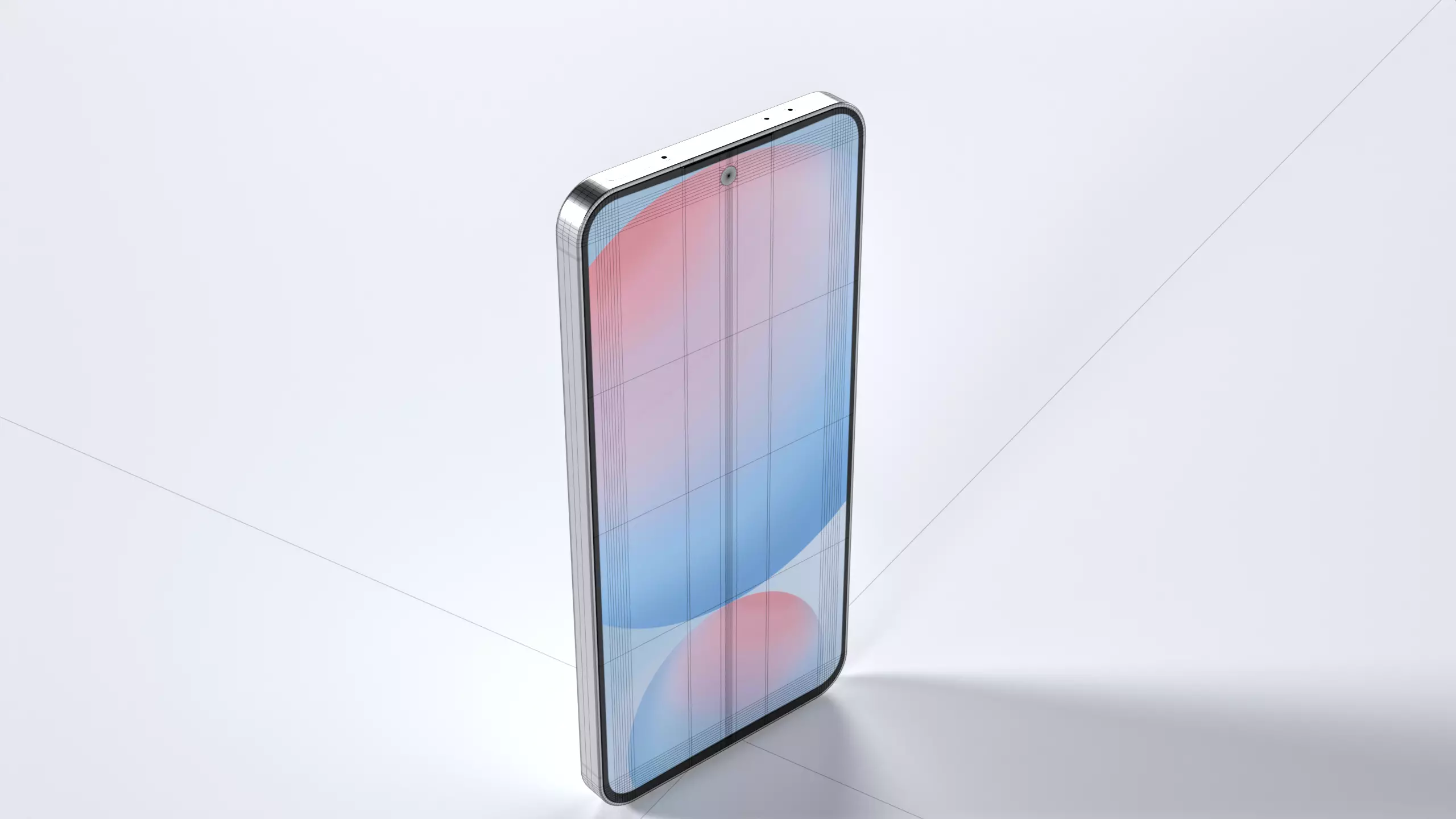 Galaxy S24 Low-poly 3D model_7