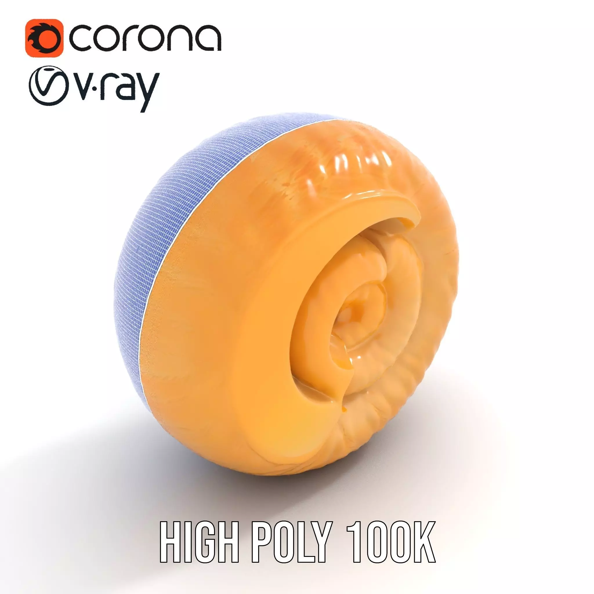 Nautilus Shell Spiral model pack Low-poly 3D model_23