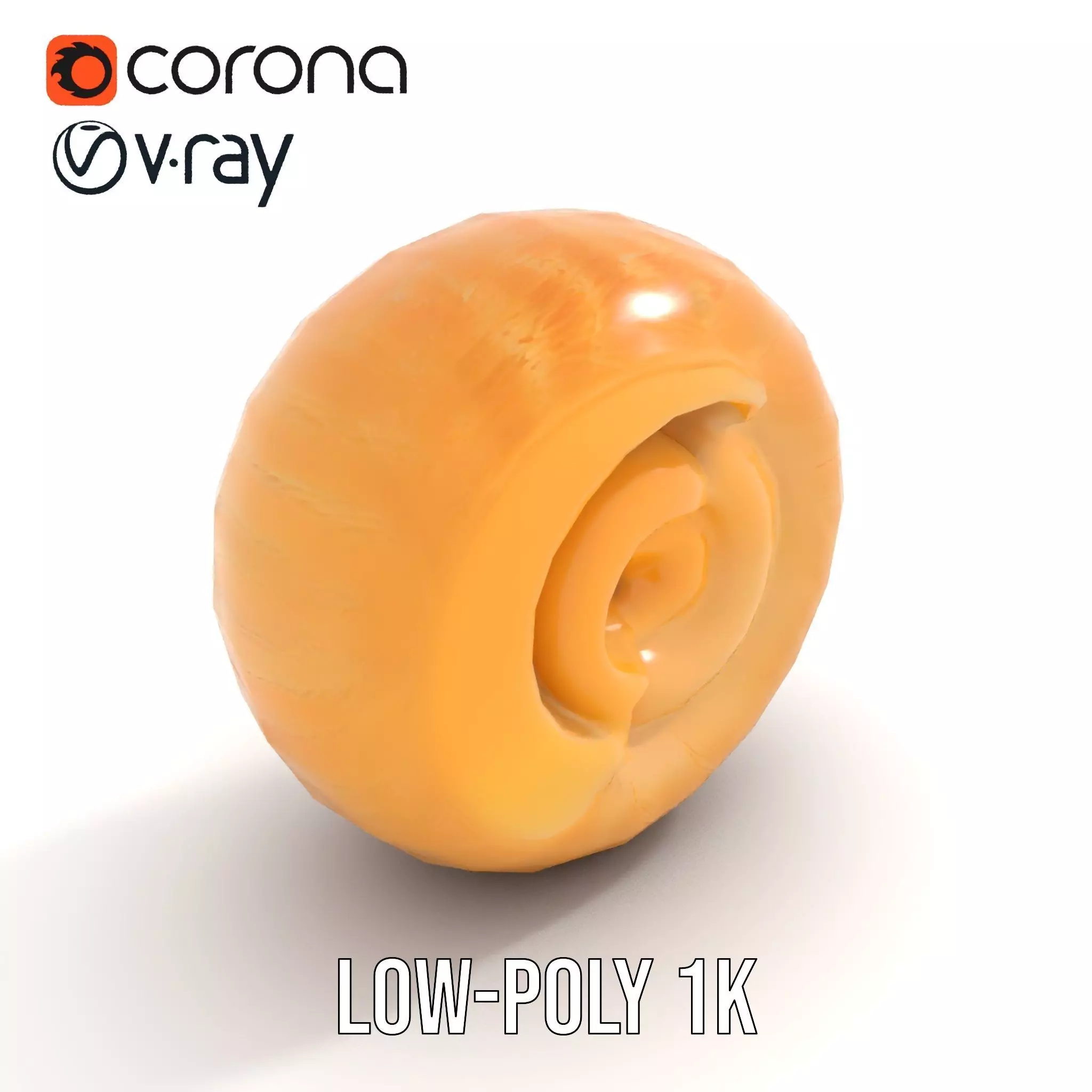 Nautilus Shell Spiral model pack Low-poly 3D model_7
