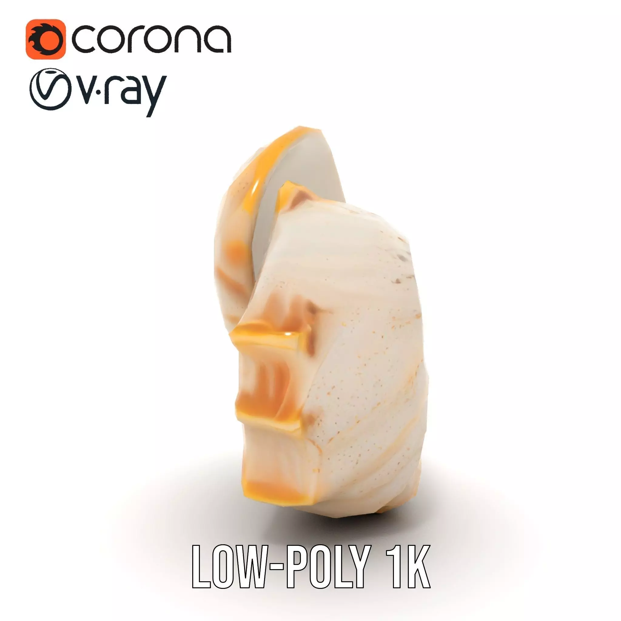 Elegant Nautilus Shell model pack Low-poly 3D model_9