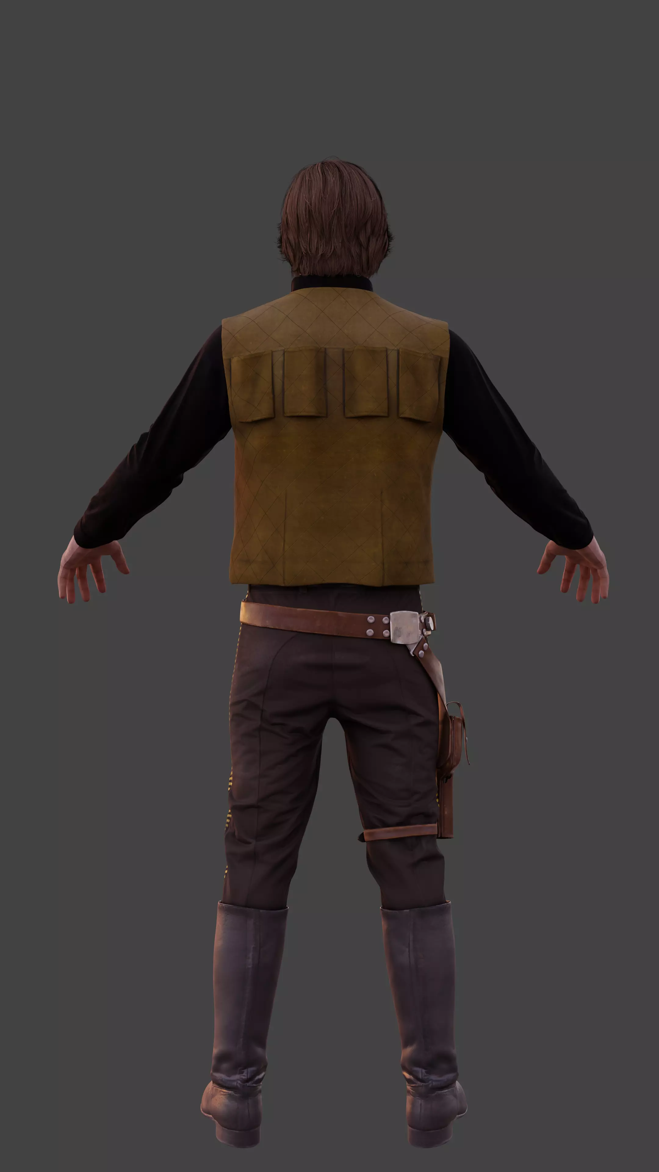 Luke Skywalker - Star Wars Shadows of the Empire 3D model_6