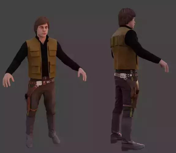 Luke Skywalker - Star Wars Shadows of the Empire