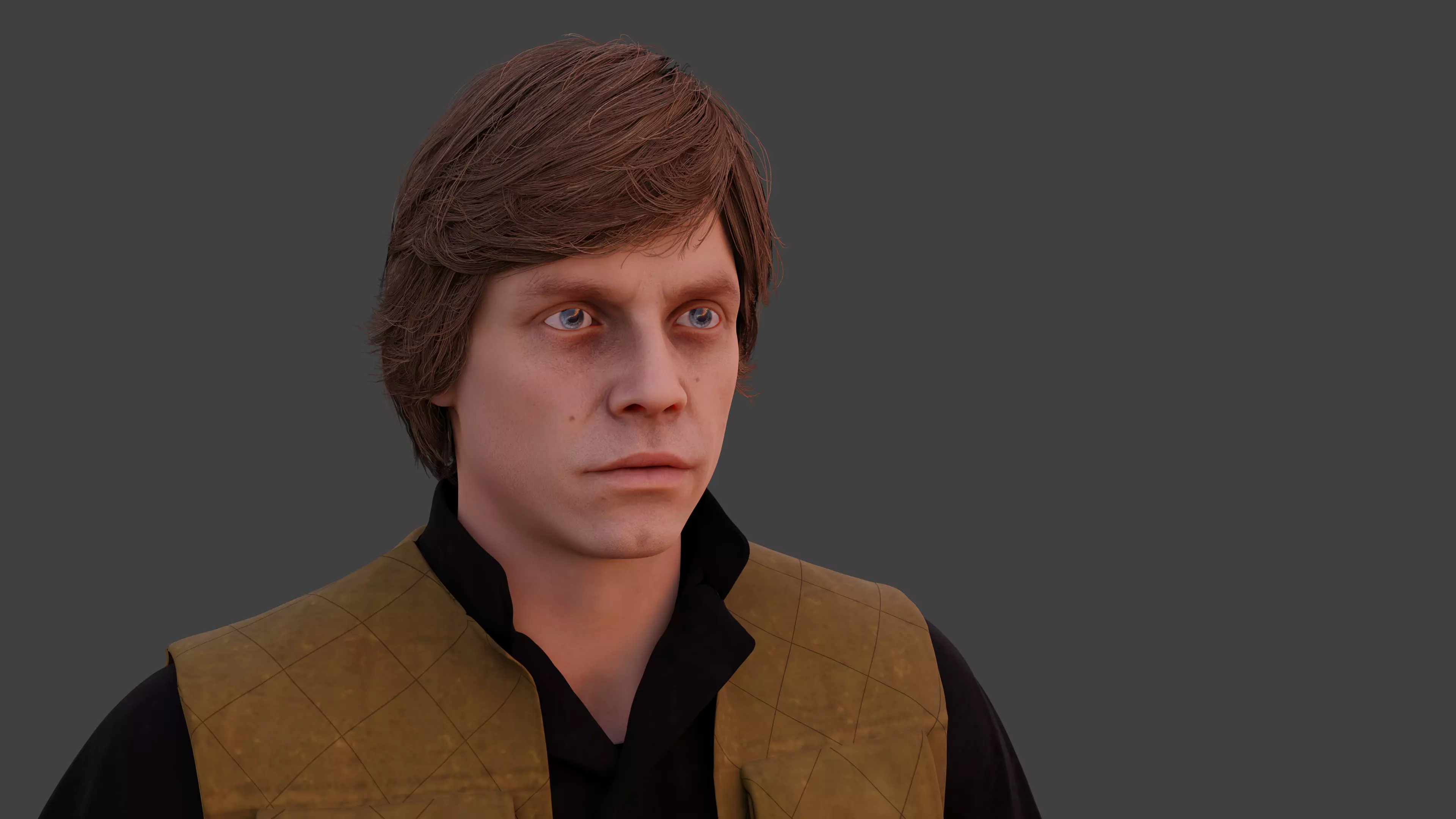 Luke Skywalker - Star Wars Shadows of the Empire 3D model_3