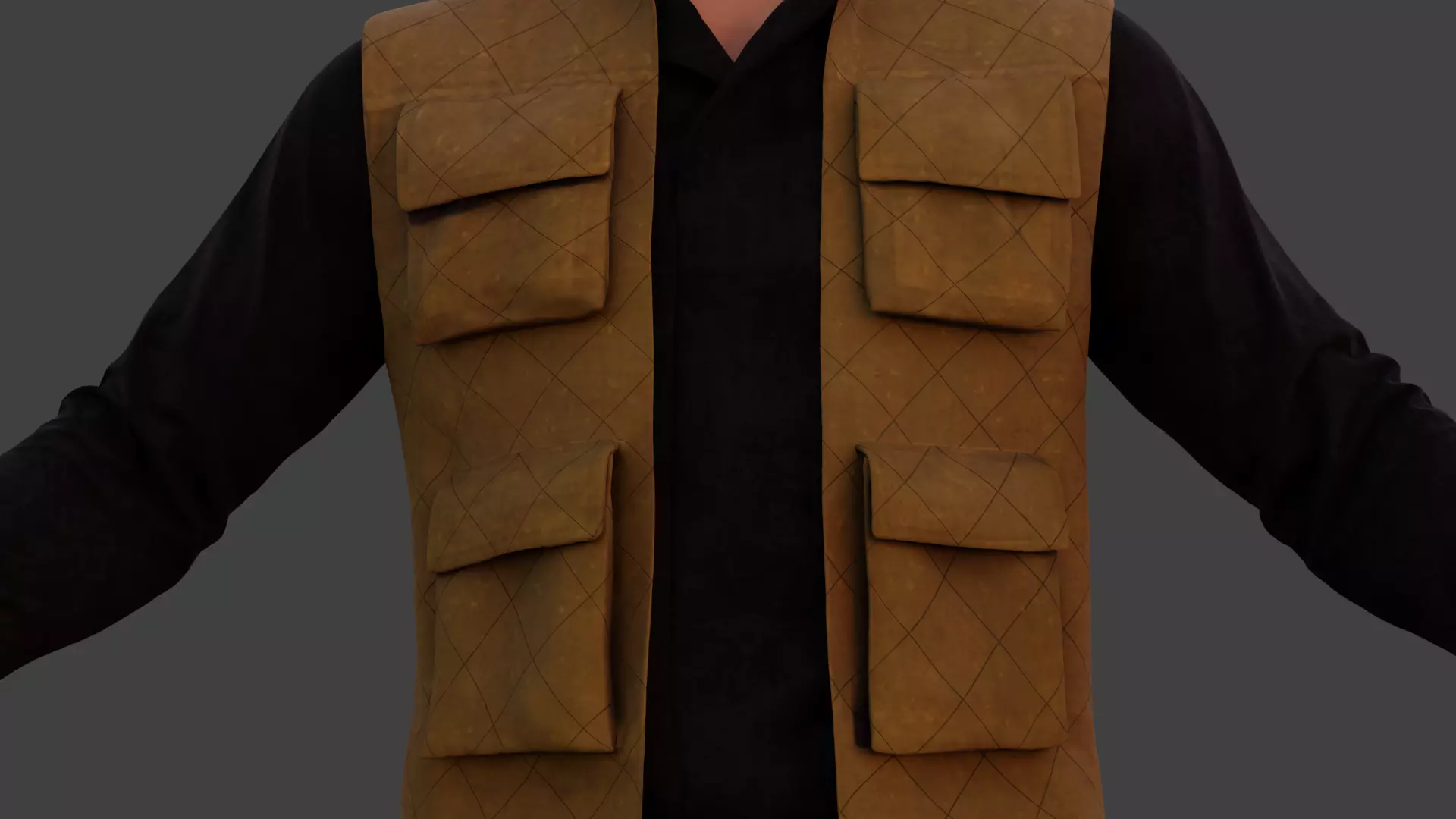 Luke Skywalker - Star Wars Shadows of the Empire 3D model_2