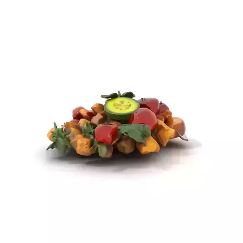 Vibrant Vegetable Salad model pack