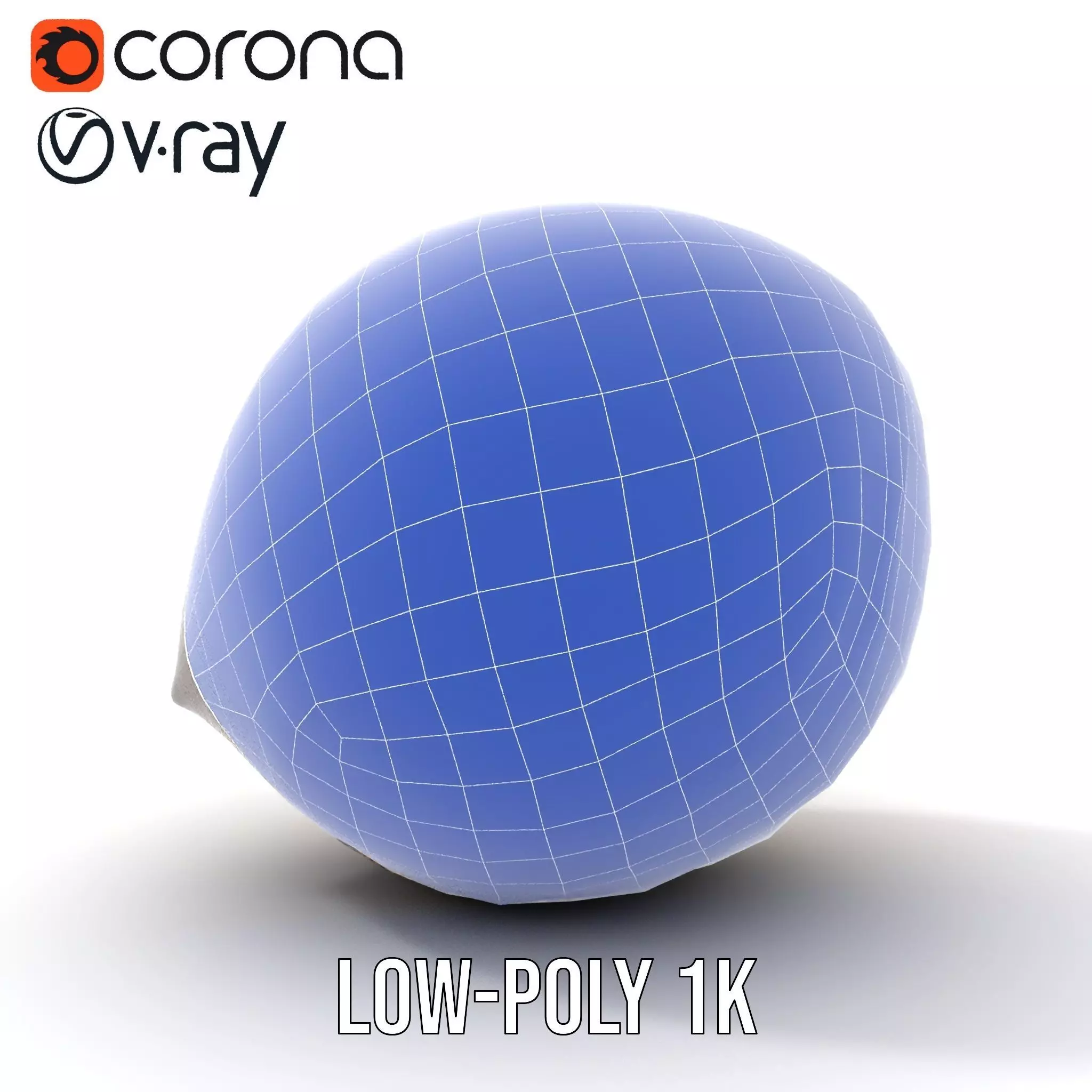 Iridescent Seashell model pack Low-poly 3D model_27