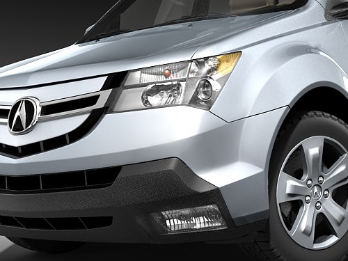 Acura MDX 2009 3D model_2