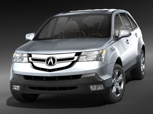 Acura MDX 2009 3D model_1
