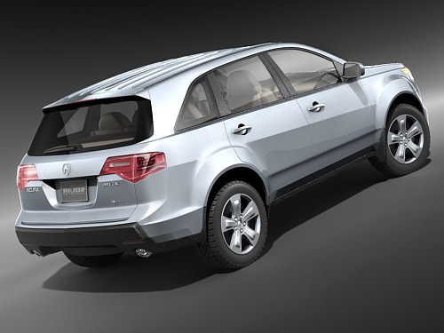 Acura MDX 2009 3D model_4