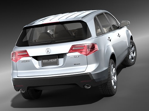 Acura MDX 2009 3D model_5