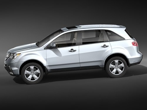 Acura MDX 2009 3D model_6