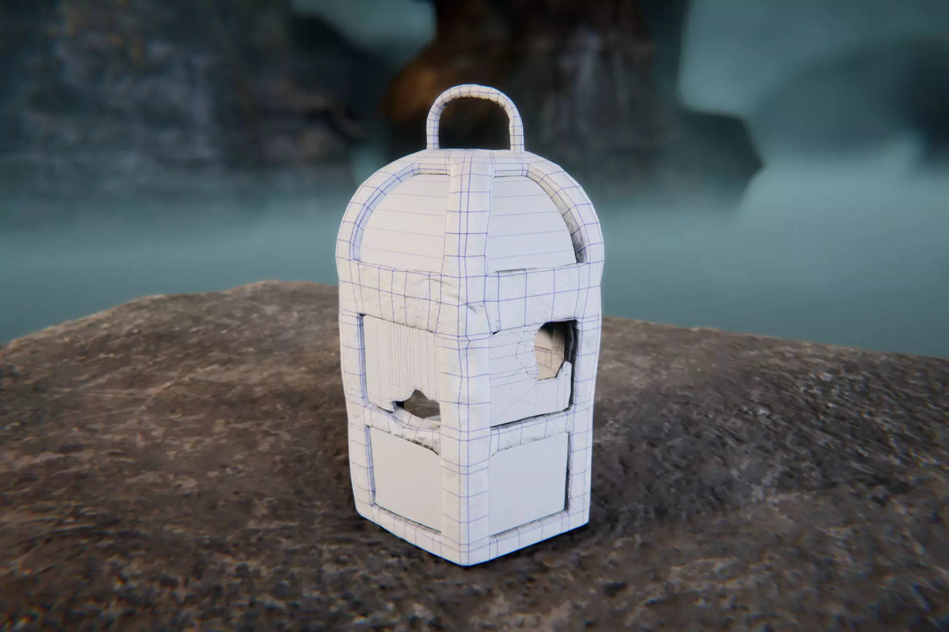 Ancient Artifacts 5 Package Low-poly 3D model_26