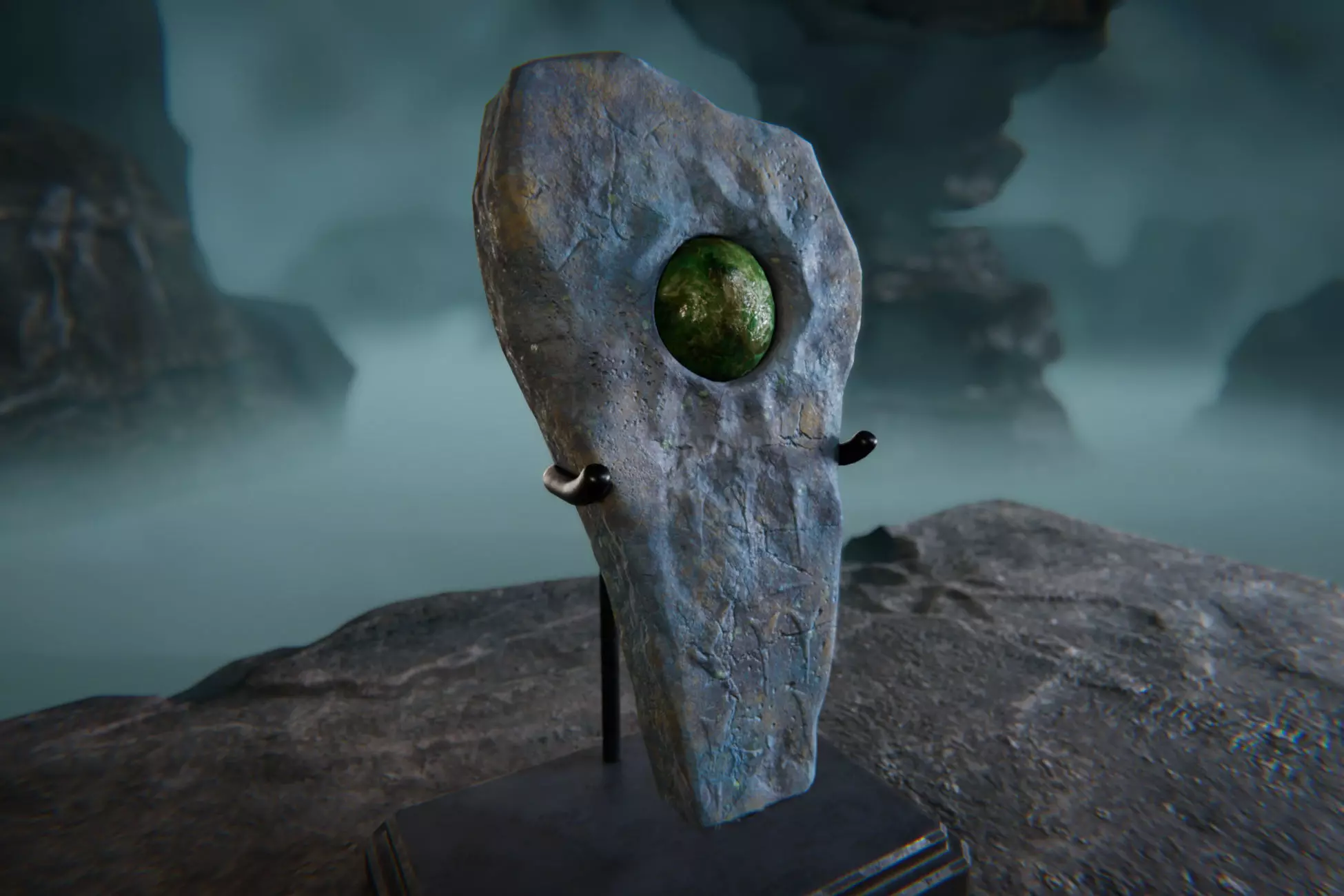 Ancient Artifacts 5 Package Low-poly 3D model_29