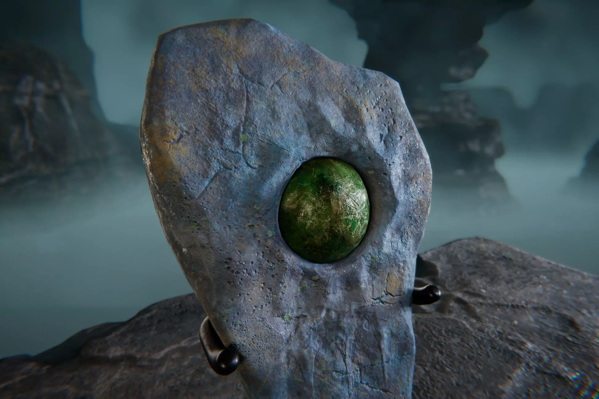 Ancient Artifacts 5 Package Low-poly 3D model_36