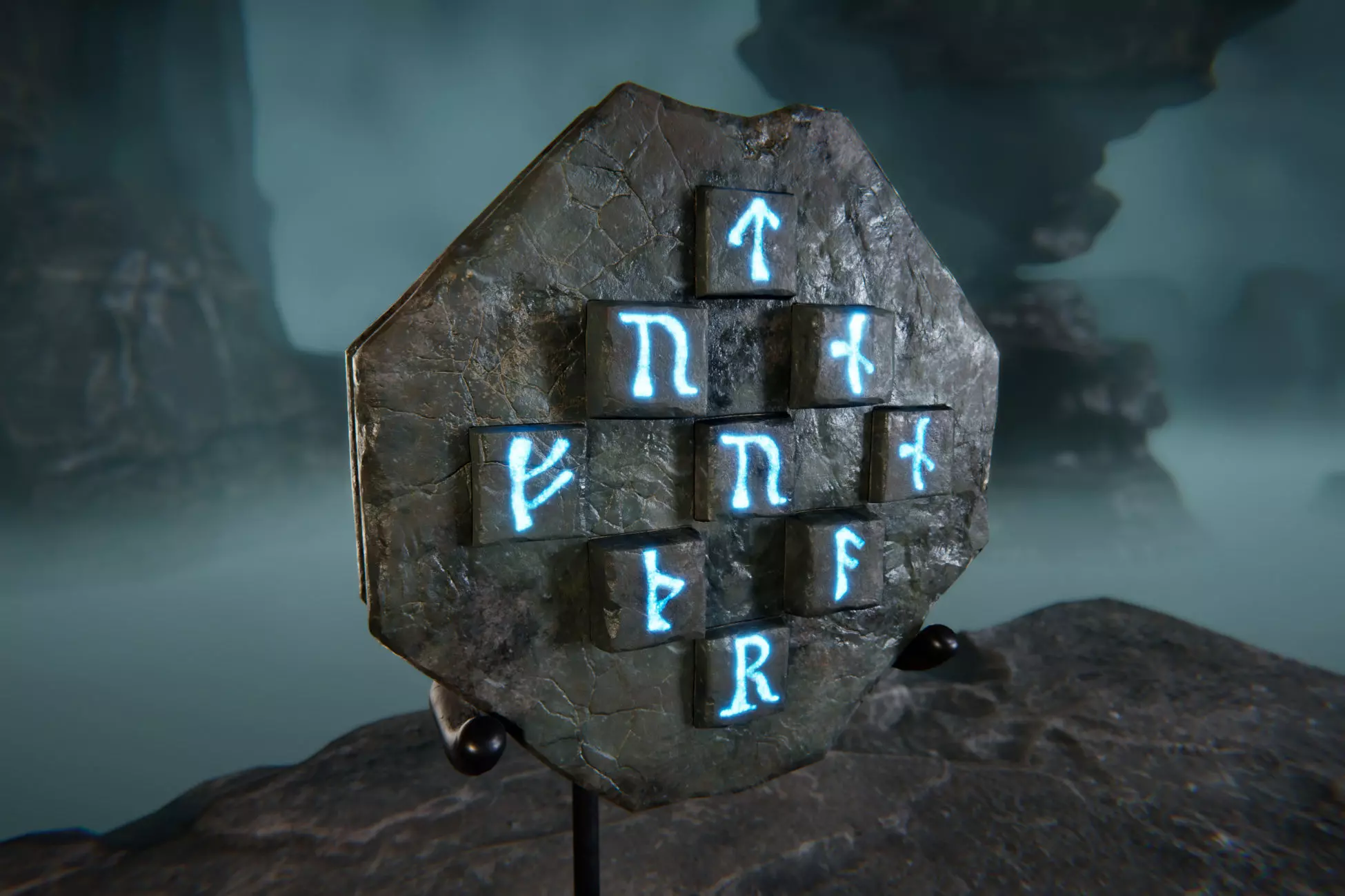 Ancient Artifacts 5 Package Low-poly 3D model_40