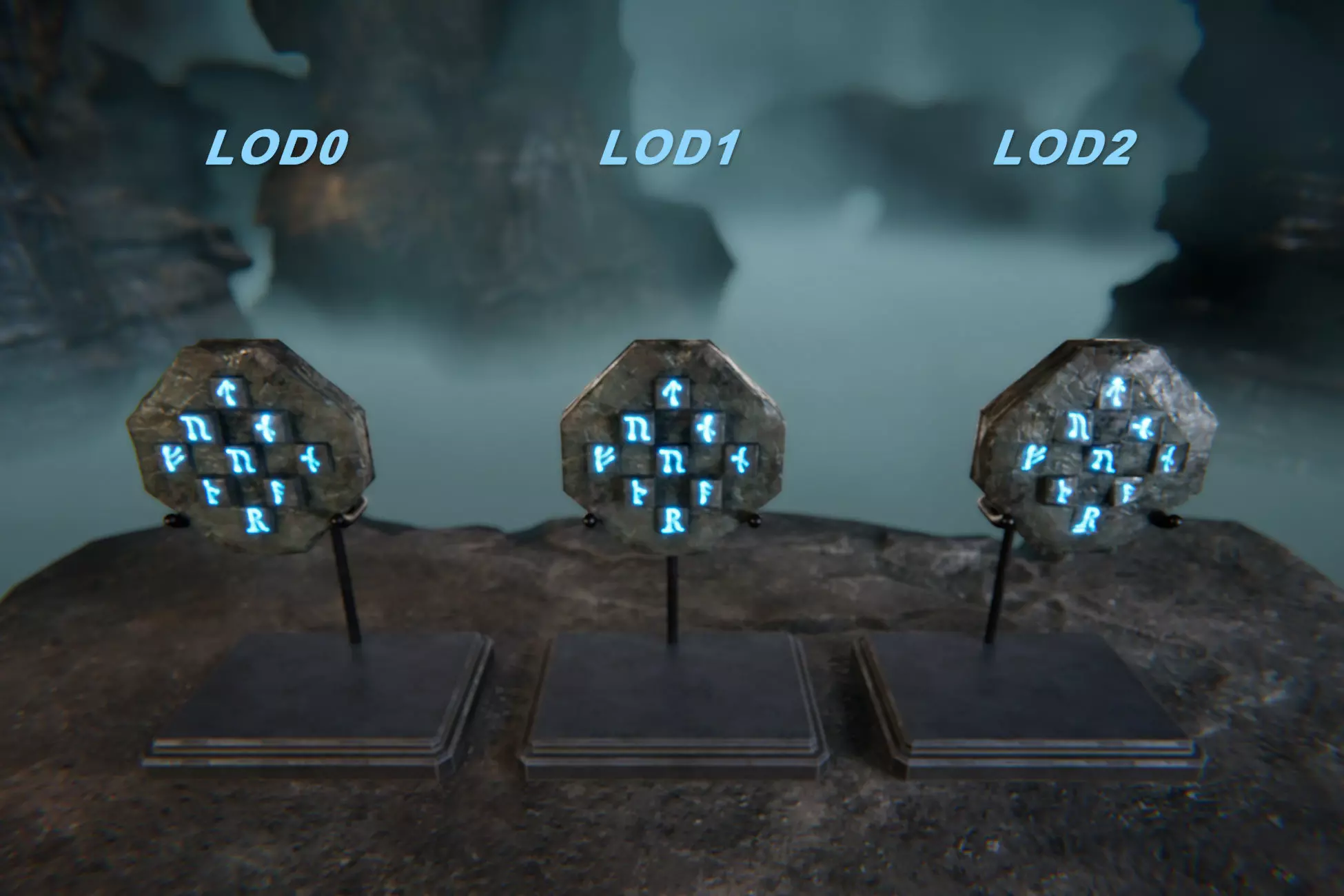 Ancient Artifacts 5 Package Low-poly 3D model_53