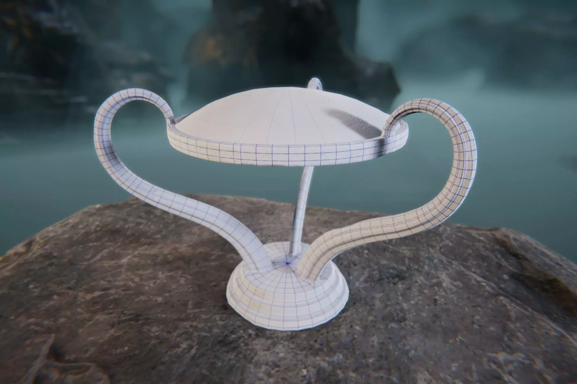 Ancient Artifacts 5 Package Low-poly 3D model_17