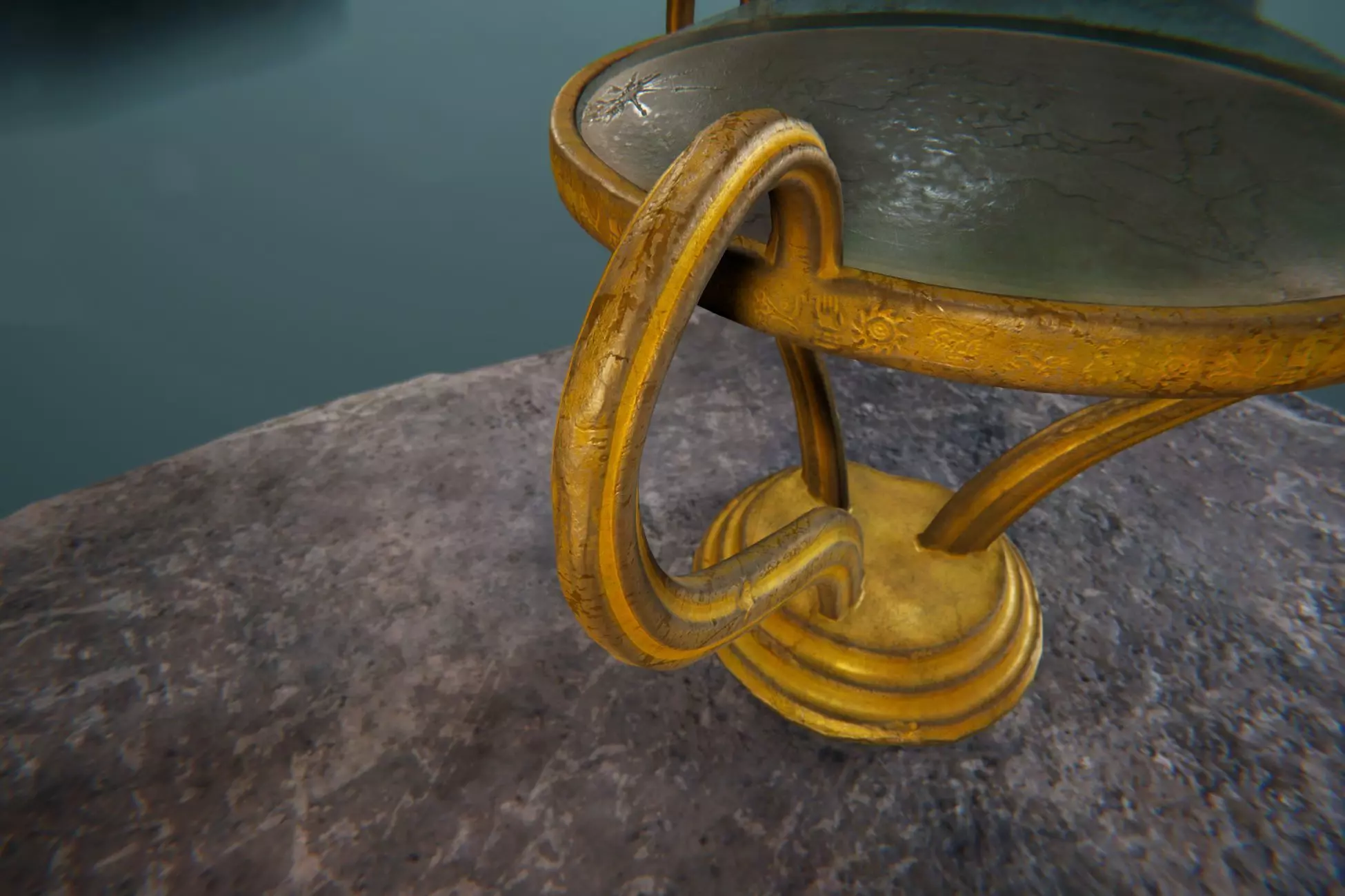 Ancient Artifacts 5 Package Low-poly 3D model_14