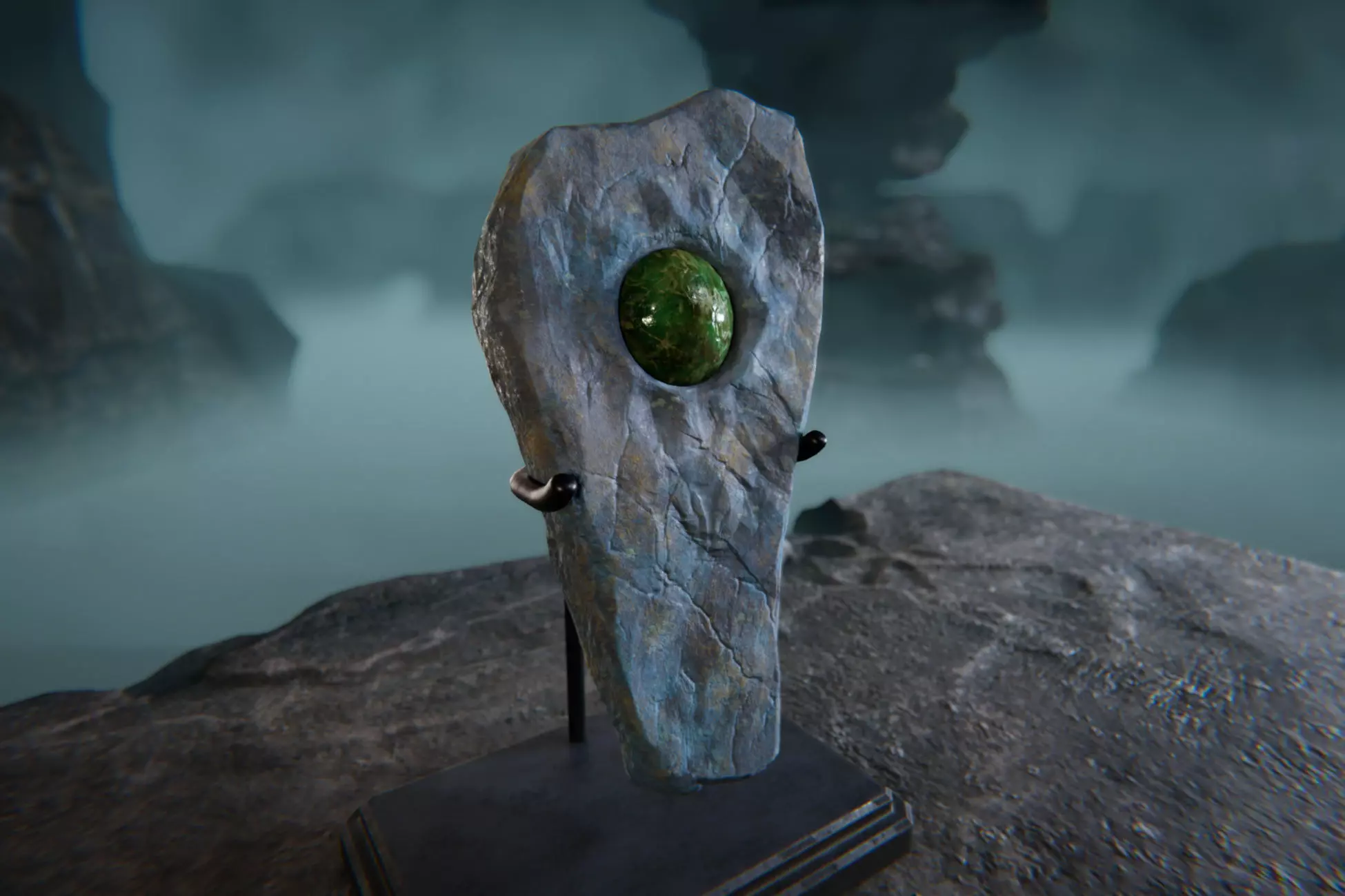 Ancient Artifacts 5 Package Low-poly 3D model_31