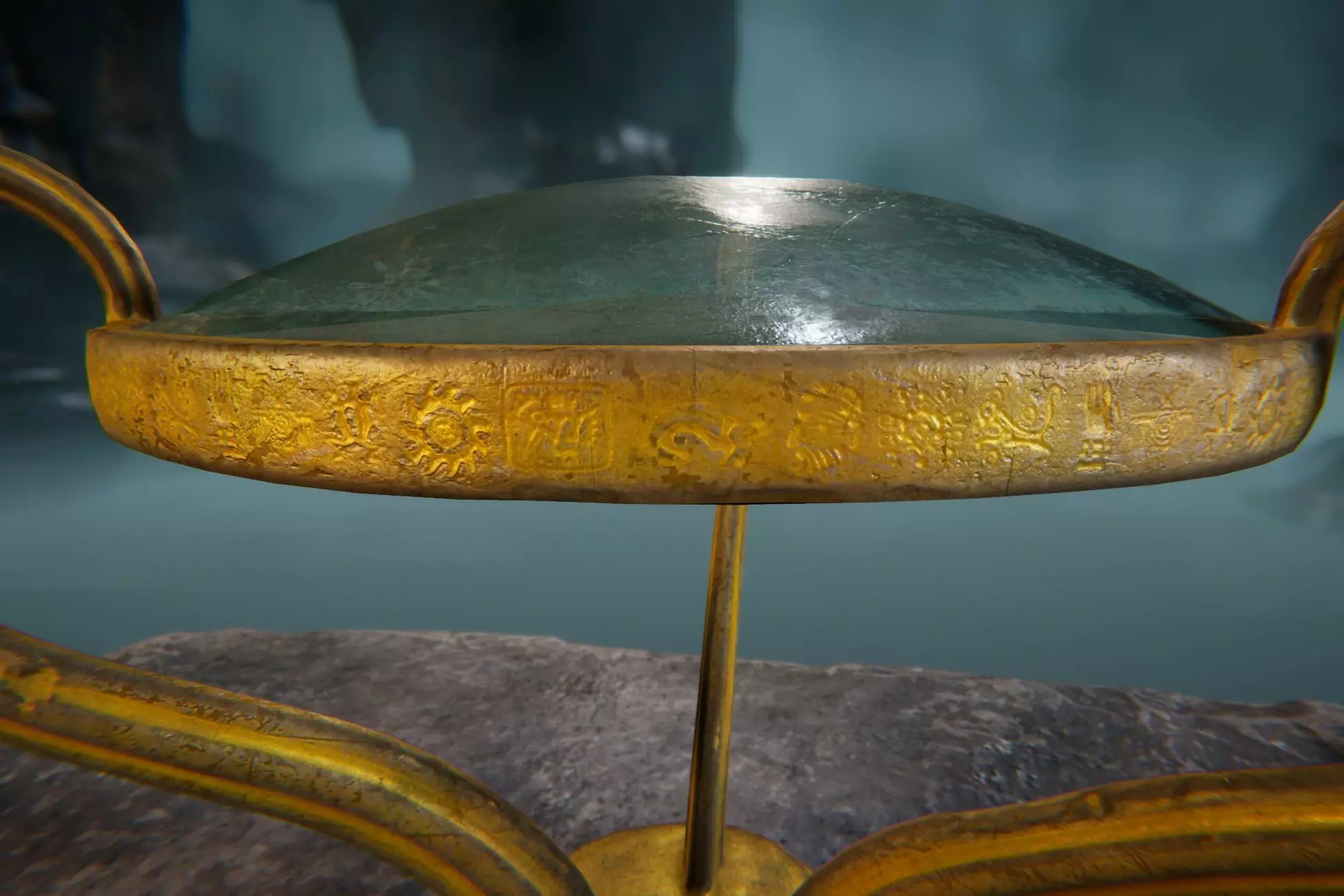 Ancient Artifacts 5 Package Low-poly 3D model_16