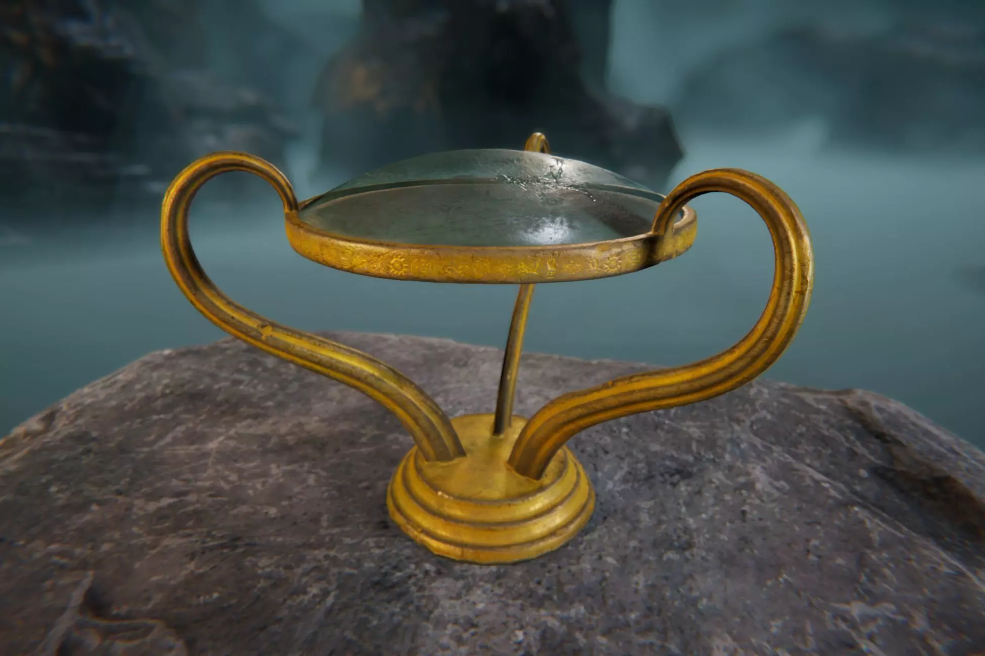 Ancient Artifacts 5 Package Low-poly 3D model_10