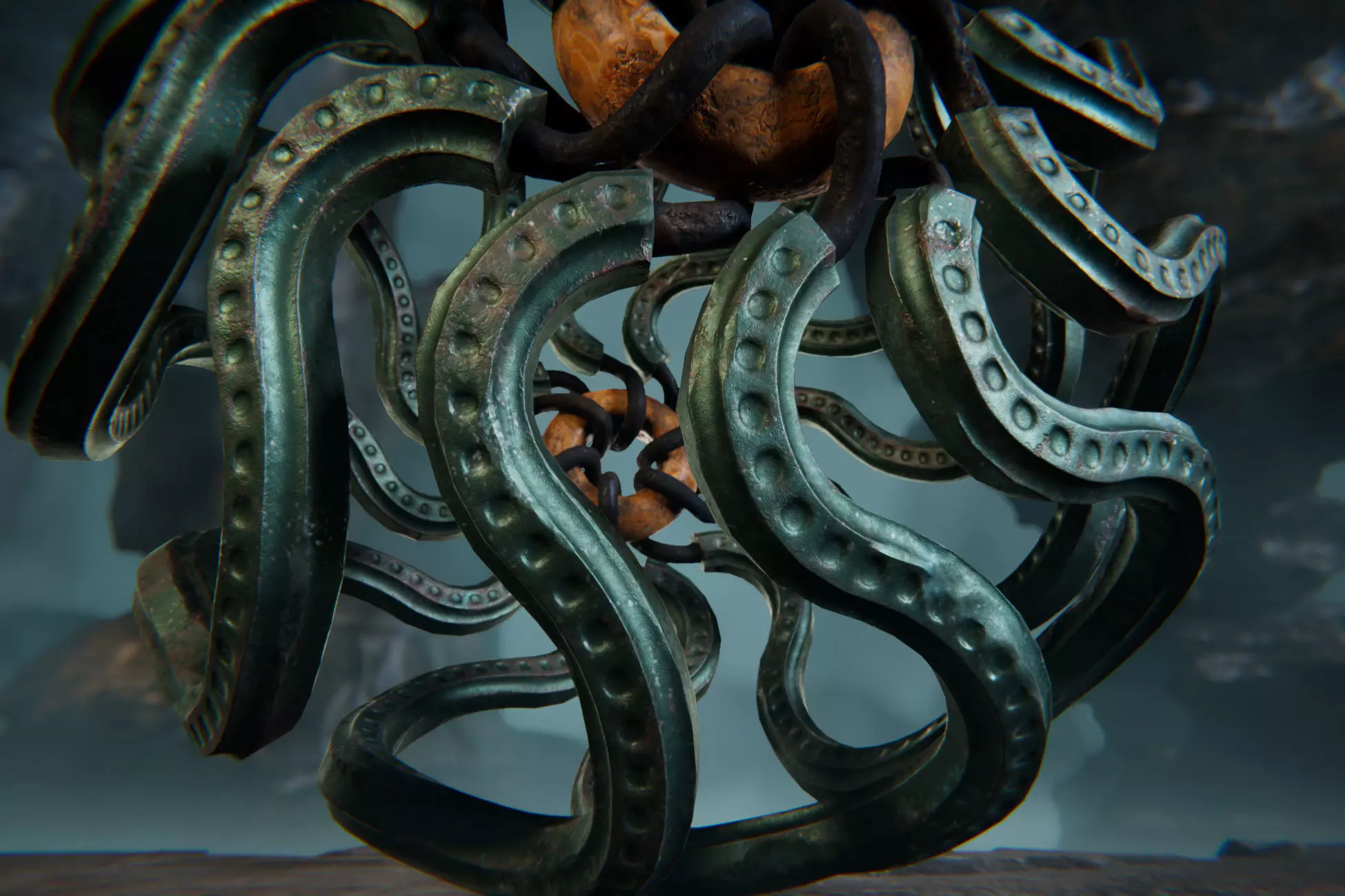 Ancient Artifacts 5 Package Low-poly 3D model_5