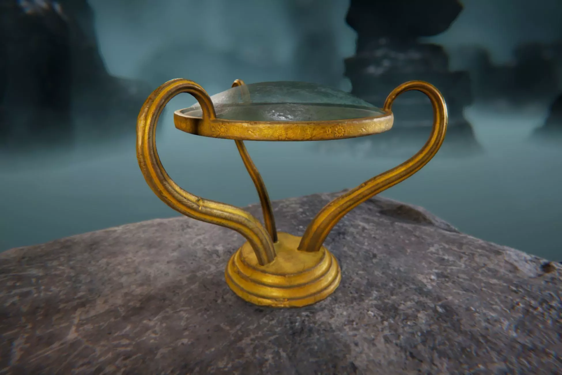 Ancient Artifacts 5 Package Low-poly 3D model_11