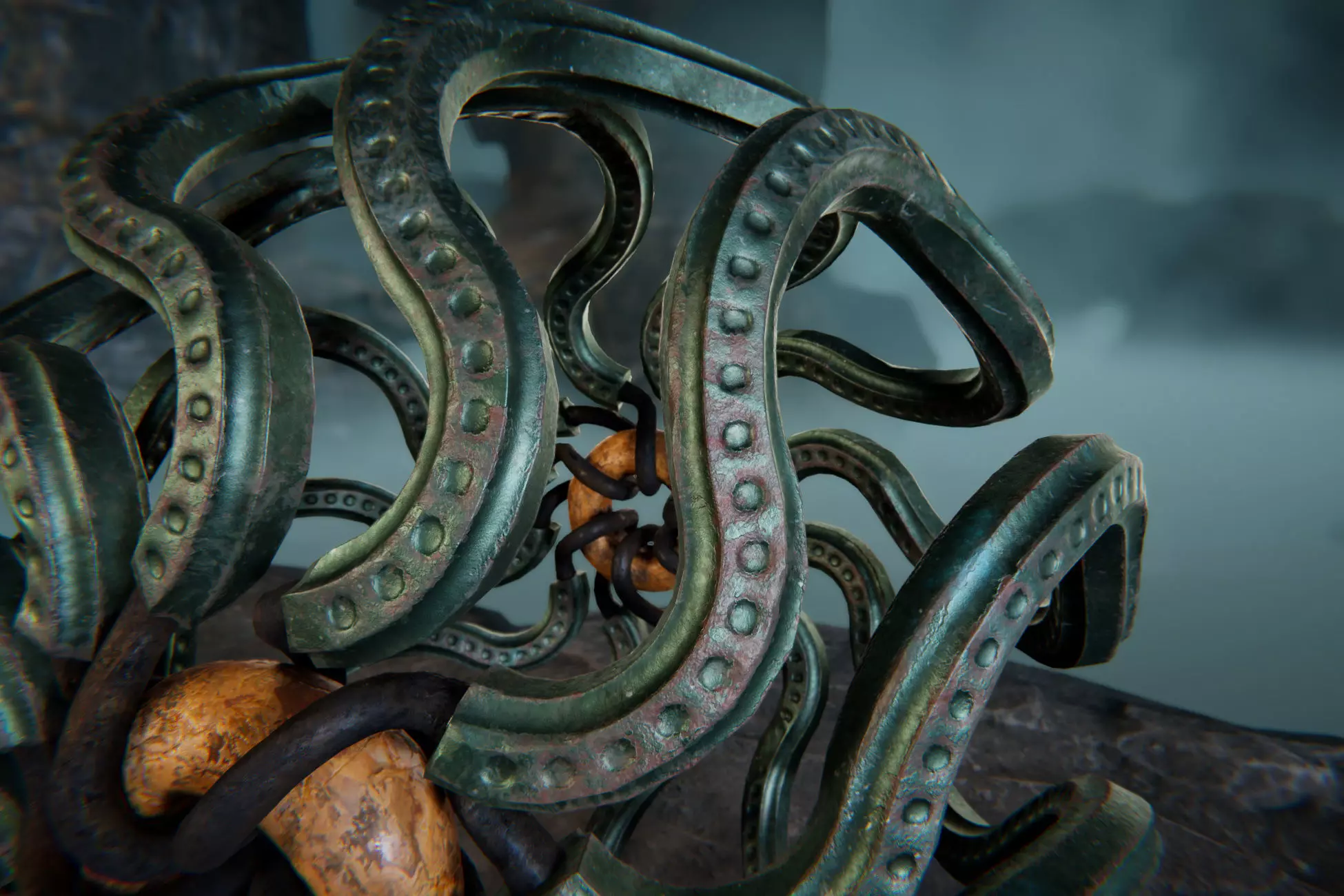 Ancient Artifacts 5 Package Low-poly 3D model_2