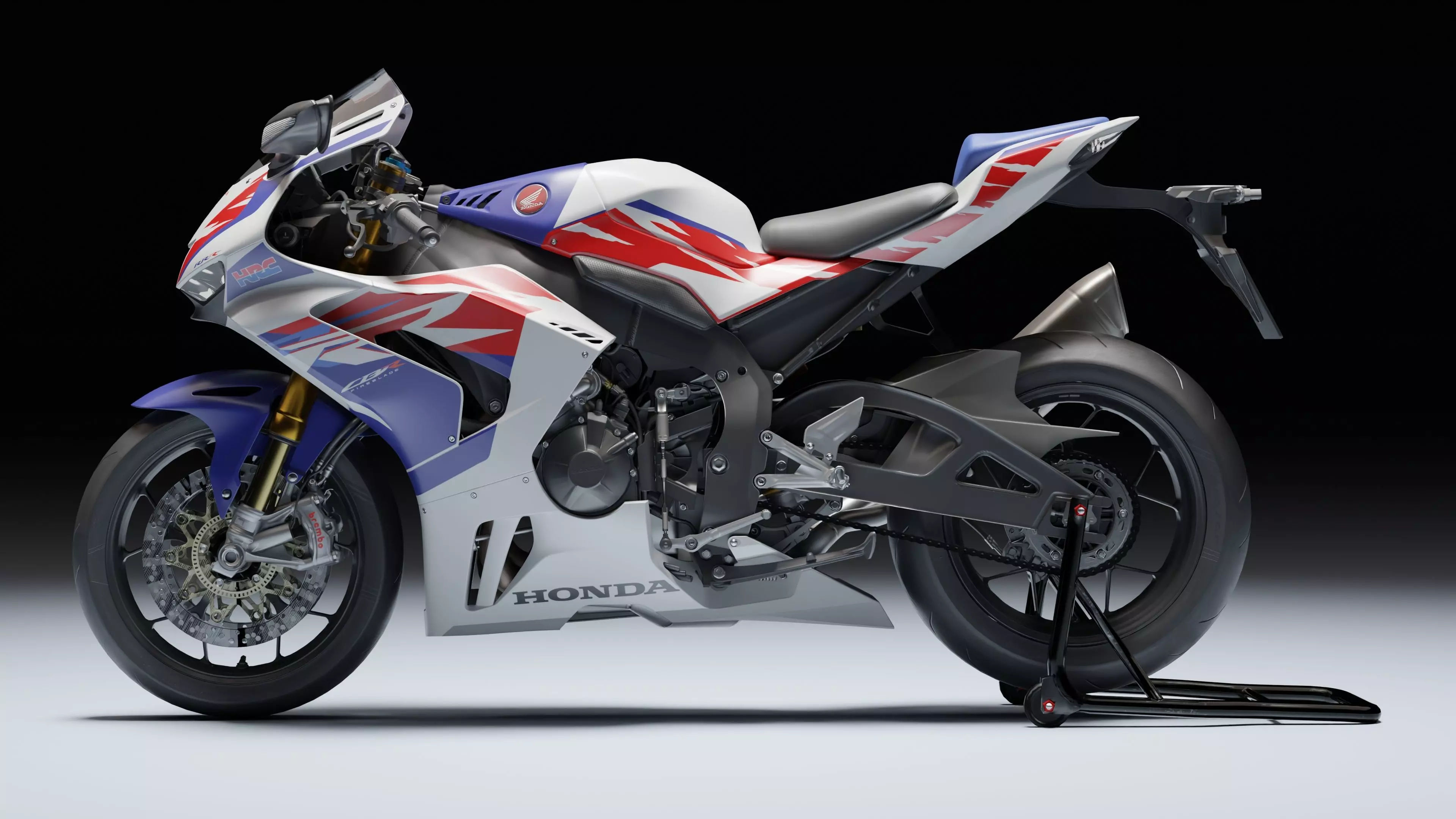 Honda CBR 1000RR-R Fireblade SP 2022 Low-poly 3D model_3