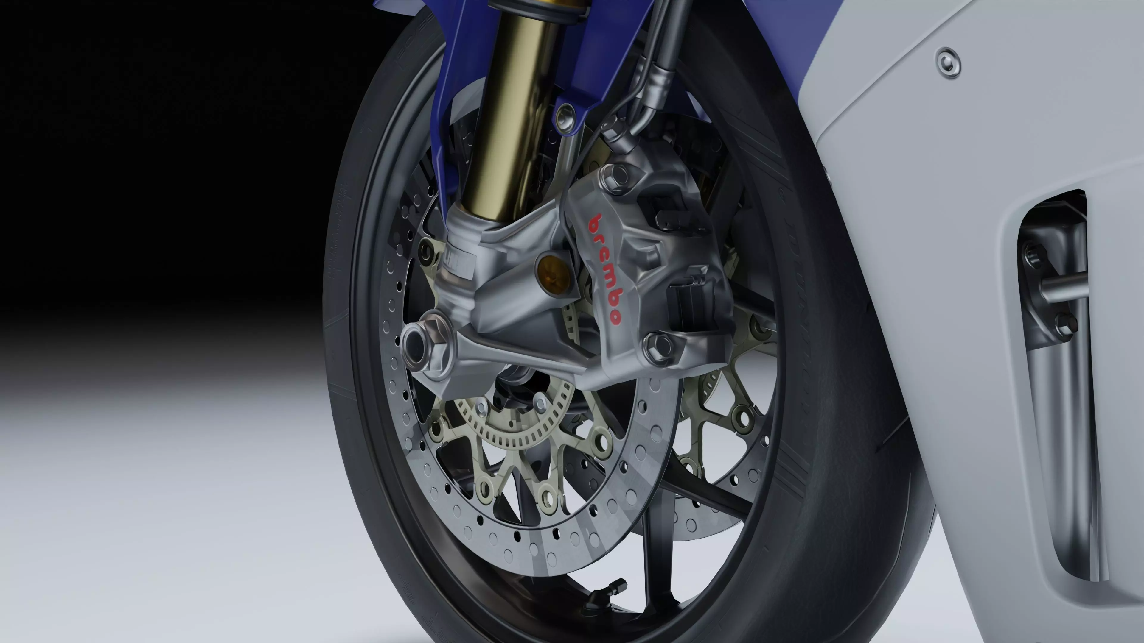 Honda CBR 1000RR-R Fireblade SP 2022 Low-poly 3D model_17