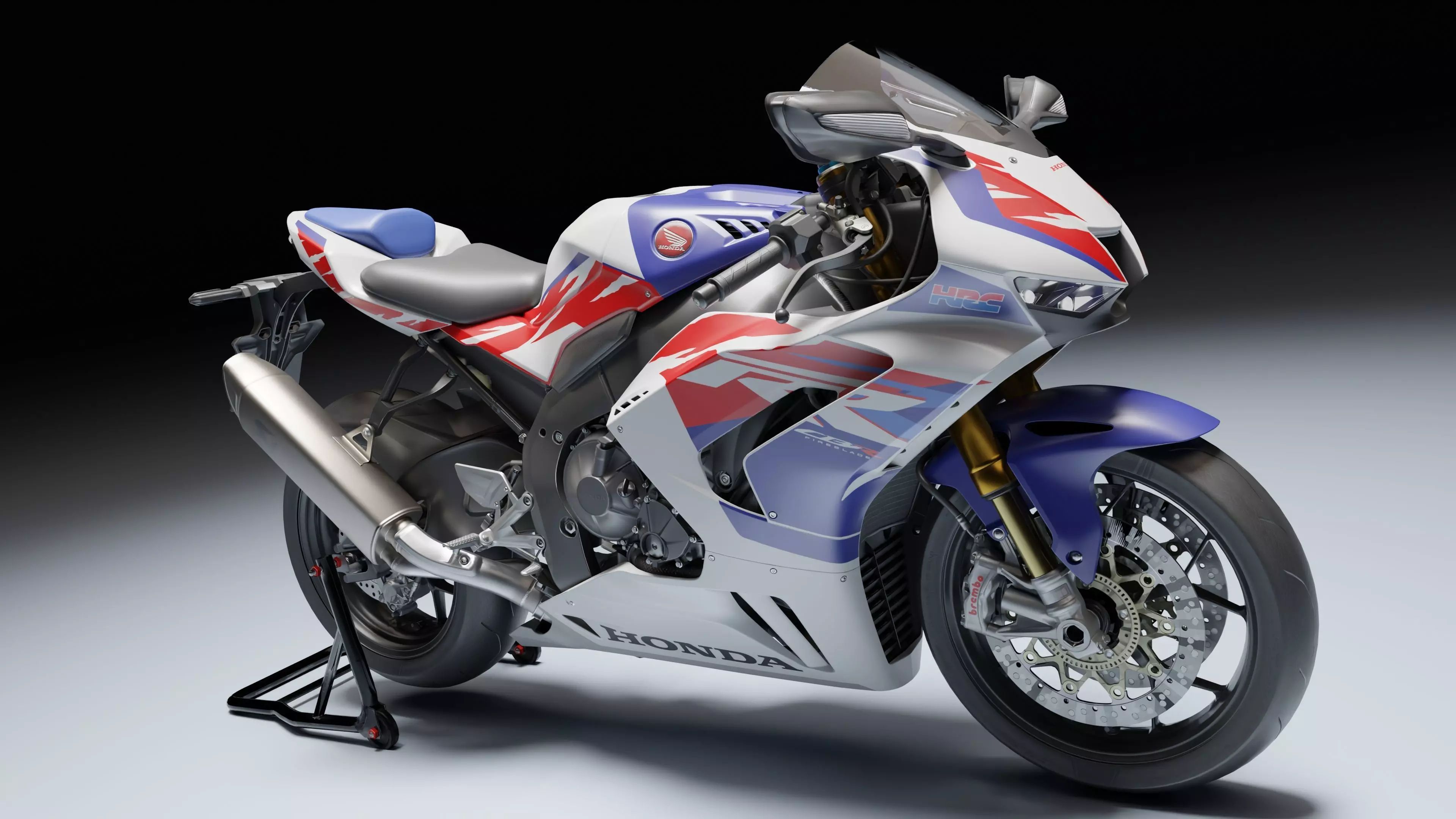 Honda CBR 1000RR-R Fireblade SP 2022 Low-poly 3D model_7