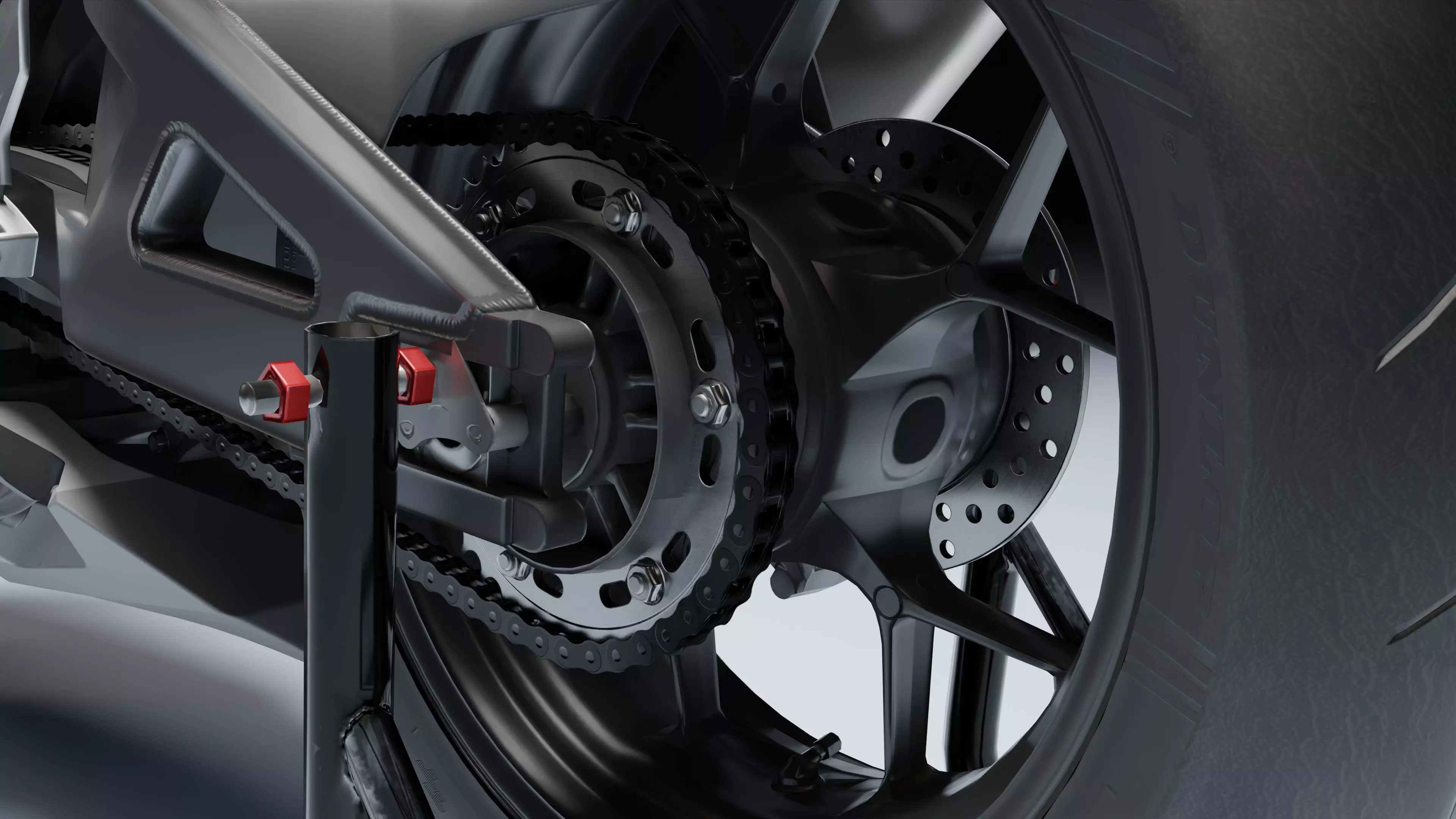 Honda CBR 1000RR-R Fireblade SP 2022 Low-poly 3D model_16