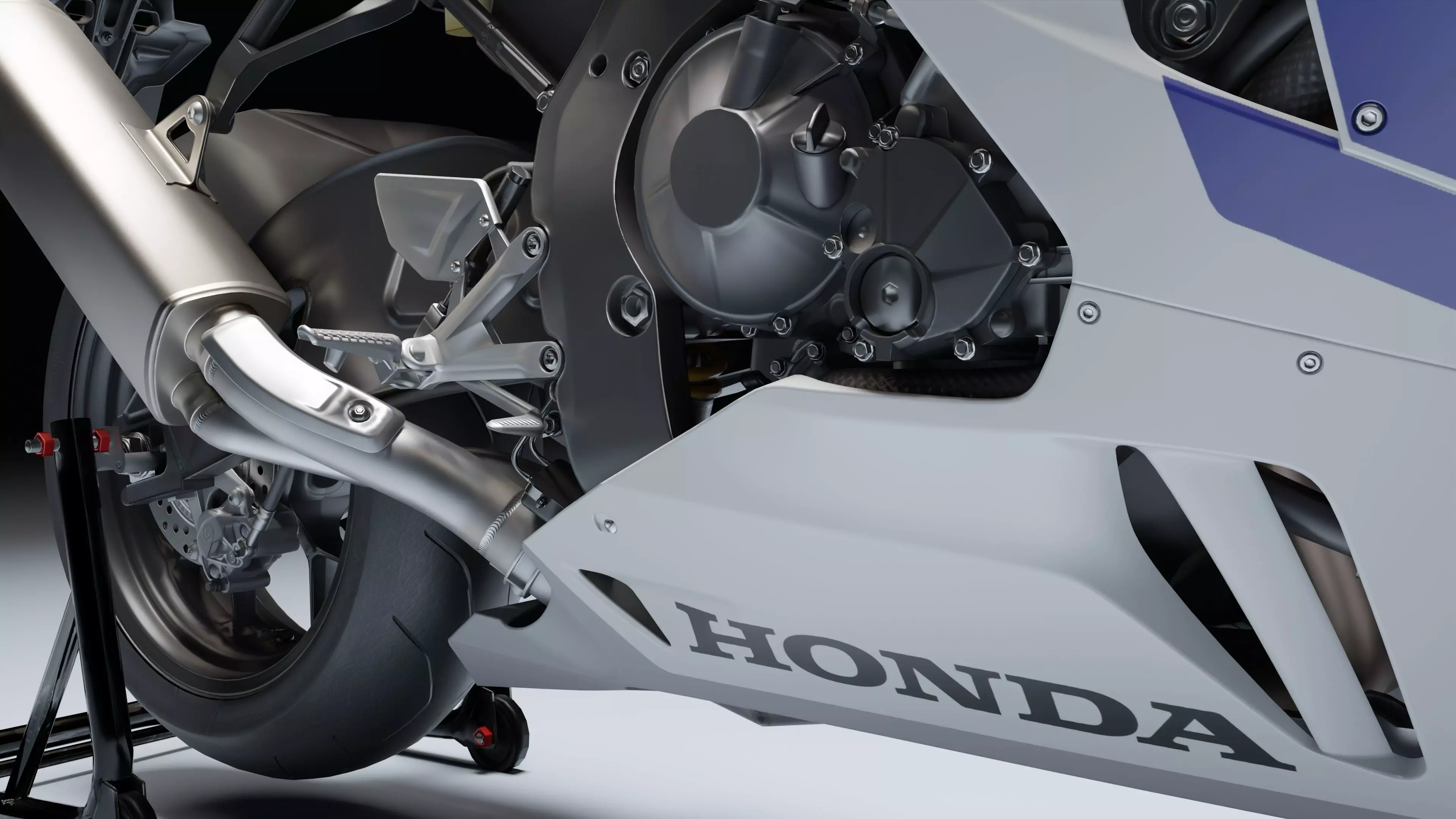 Honda CBR 1000RR-R Fireblade SP 2022 Low-poly 3D model_14