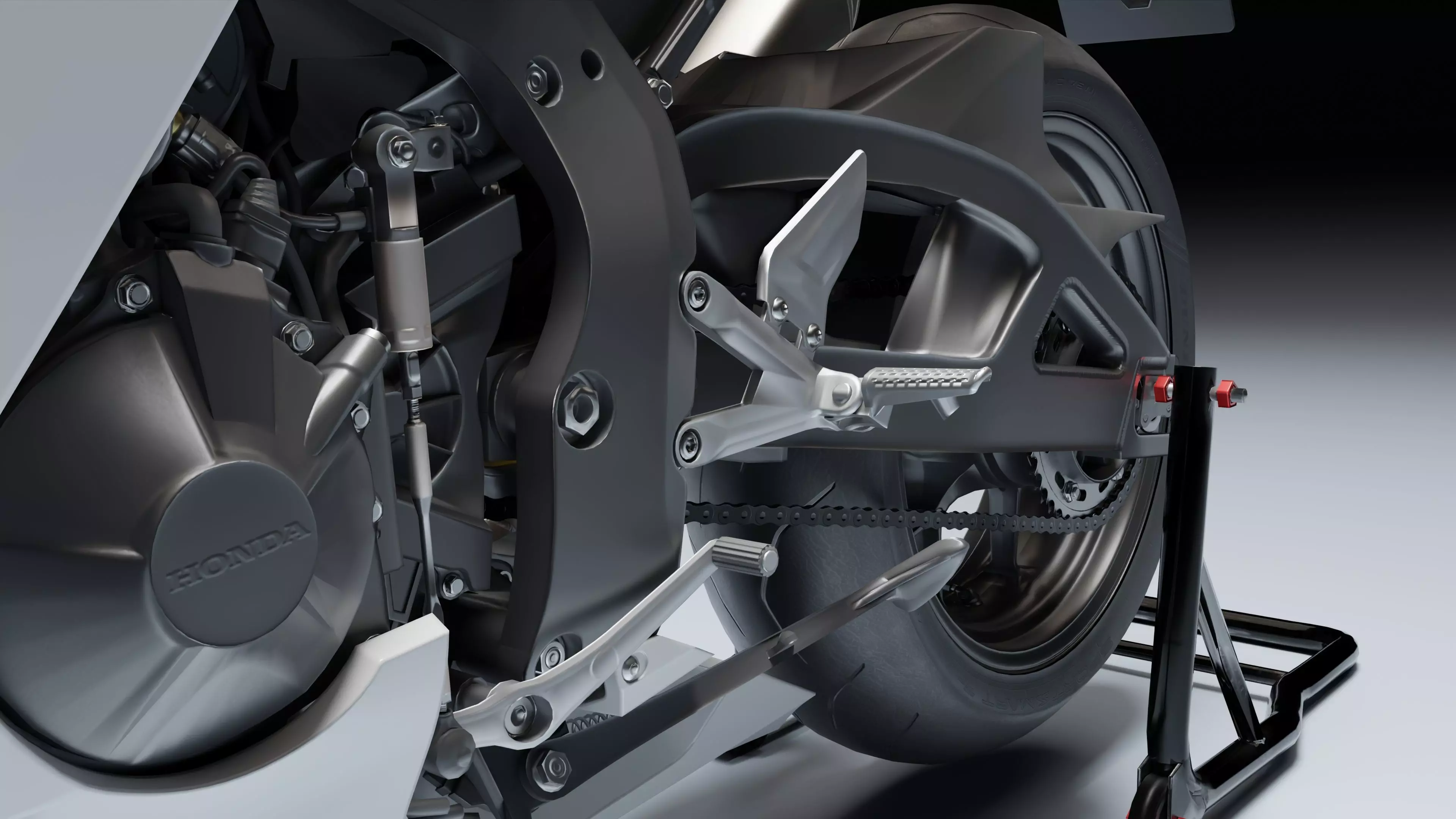 Honda CBR 1000RR-R Fireblade SP 2022 Low-poly 3D model_18