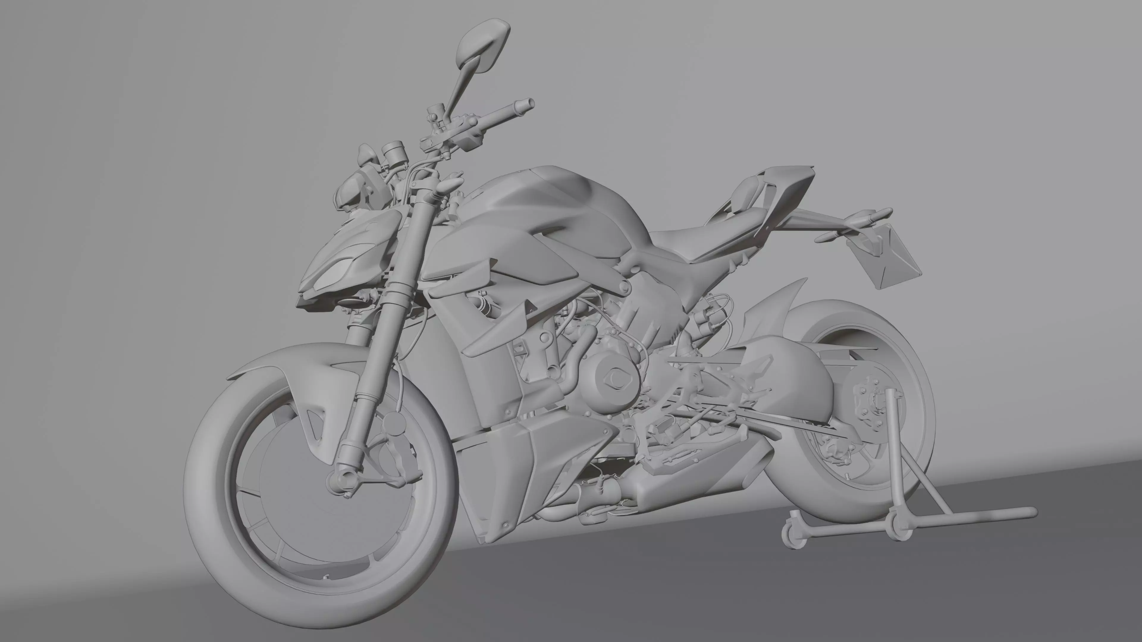 Ducati Streetfighter V4 2021 Low-poly 3D model_23