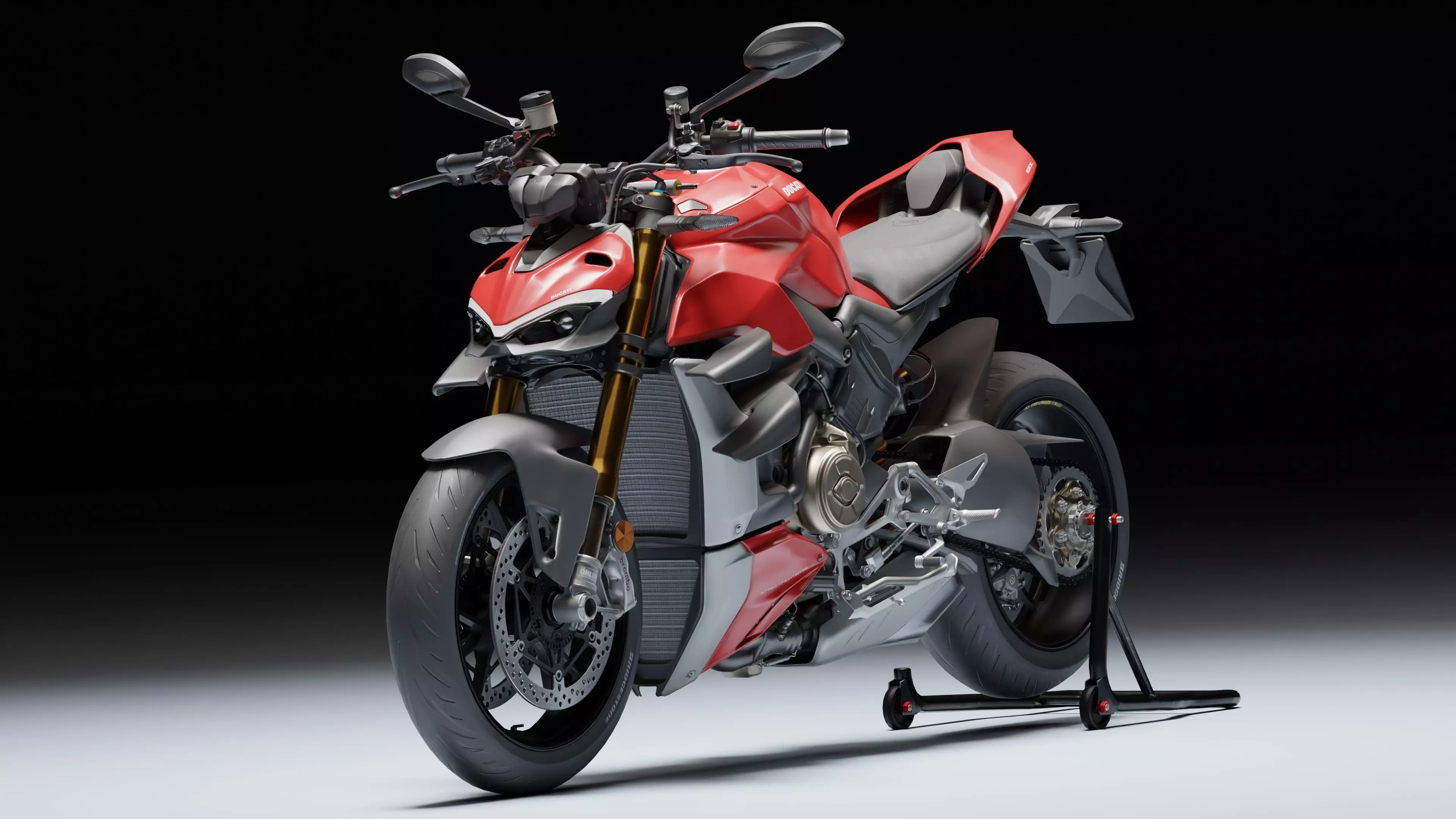Ducati Streetfighter V4 2021 Low-poly 3D model_6