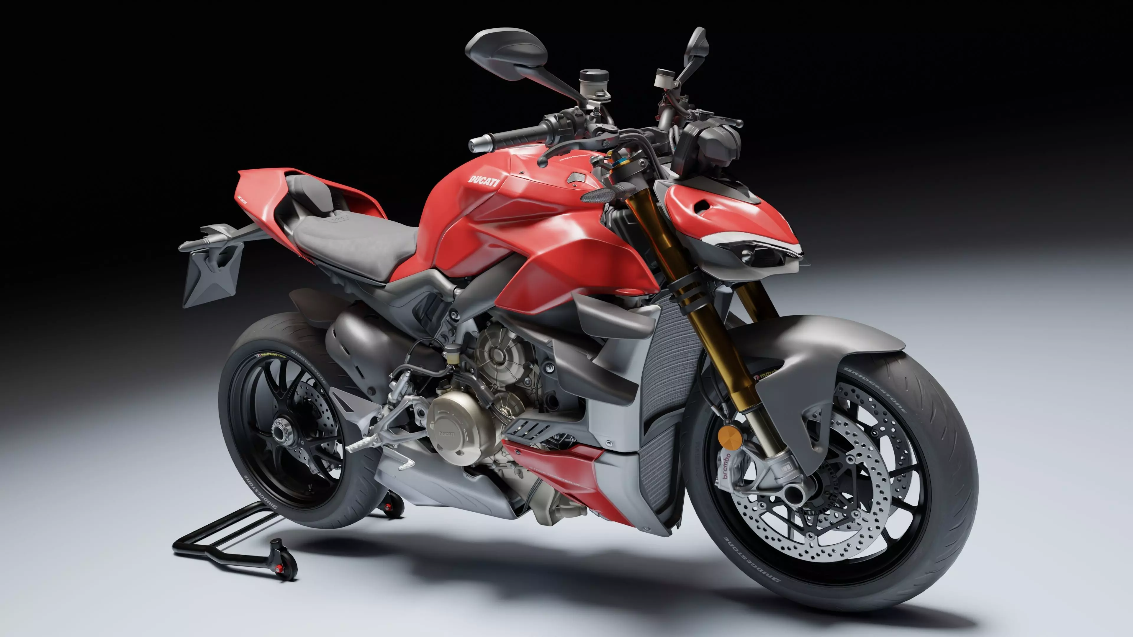 Ducati Streetfighter V4 2021 Low-poly 3D model_7