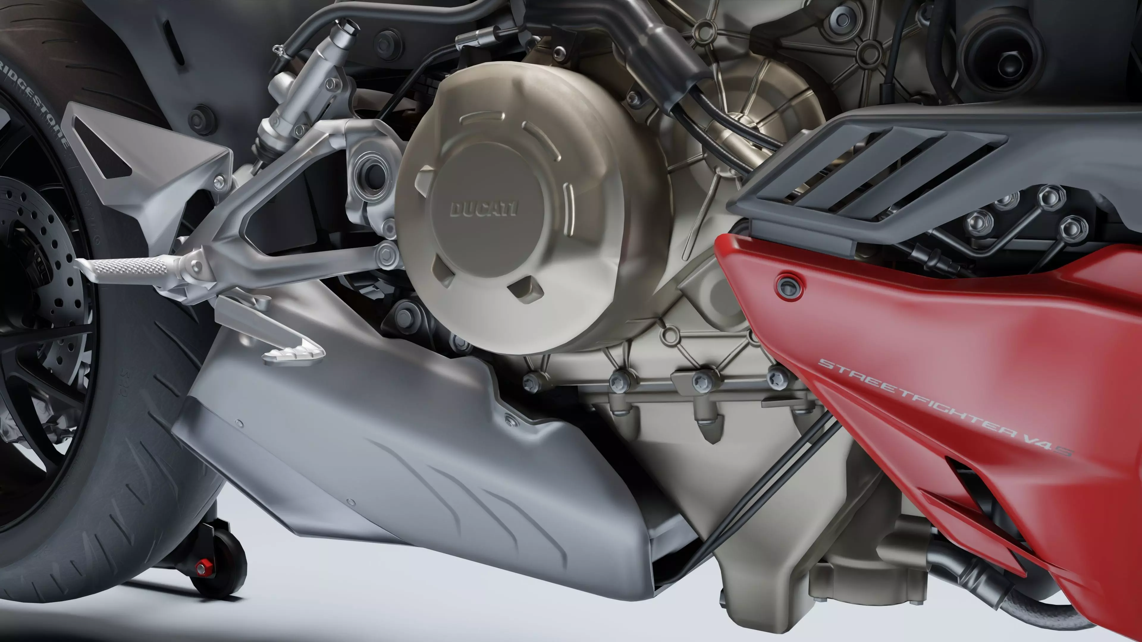 Ducati Streetfighter V4 2021 Low-poly 3D model_14