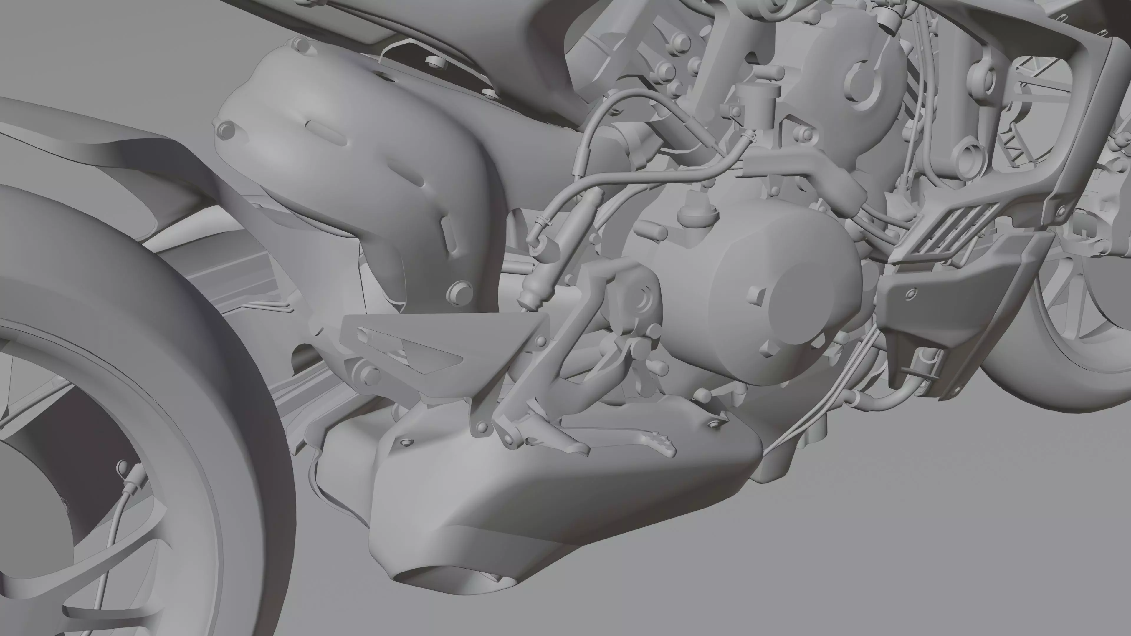 Ducati Streetfighter V4 2021 Low-poly 3D model_21