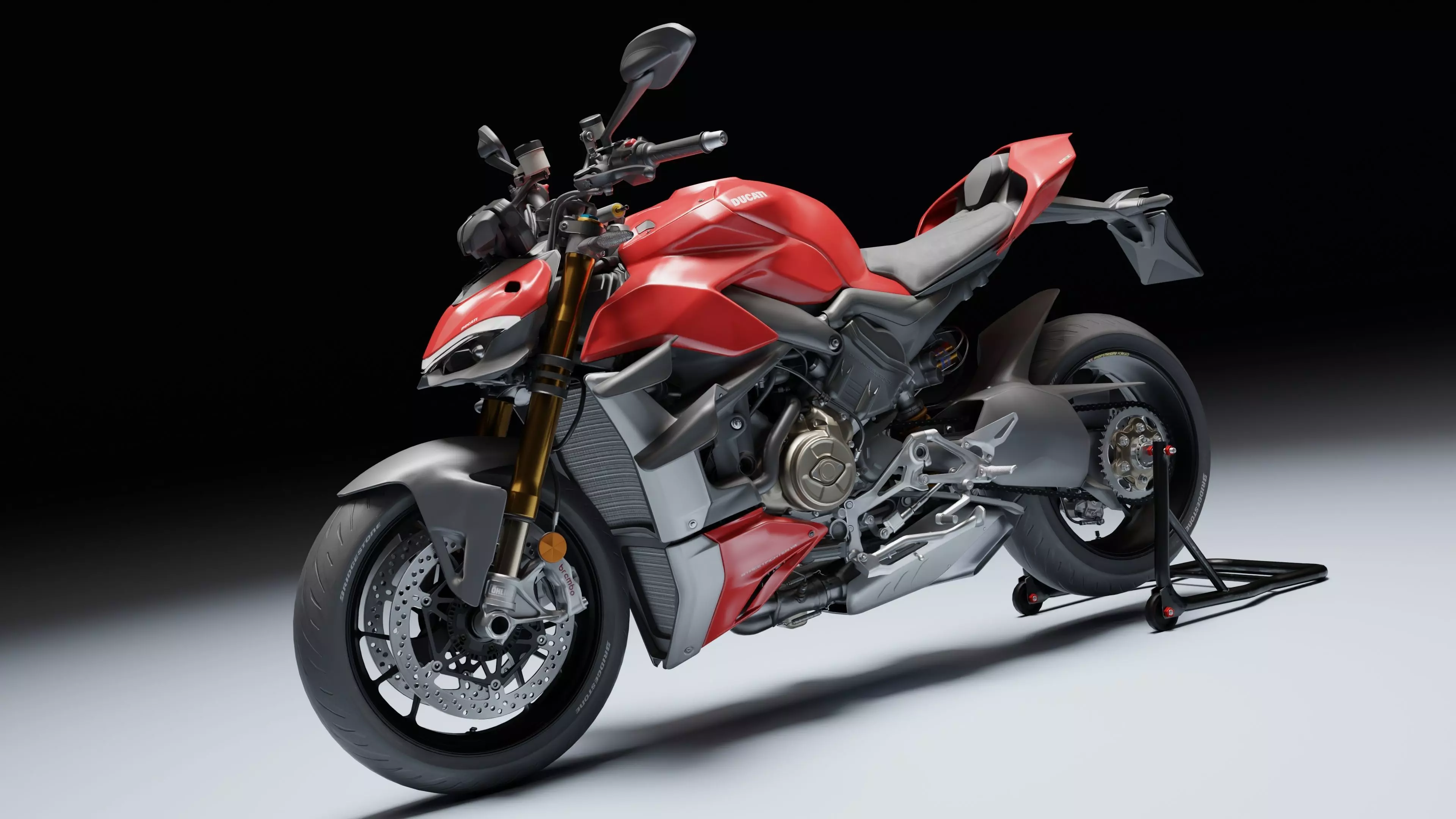 Ducati Streetfighter V4 2021 Low-poly 3D model_5