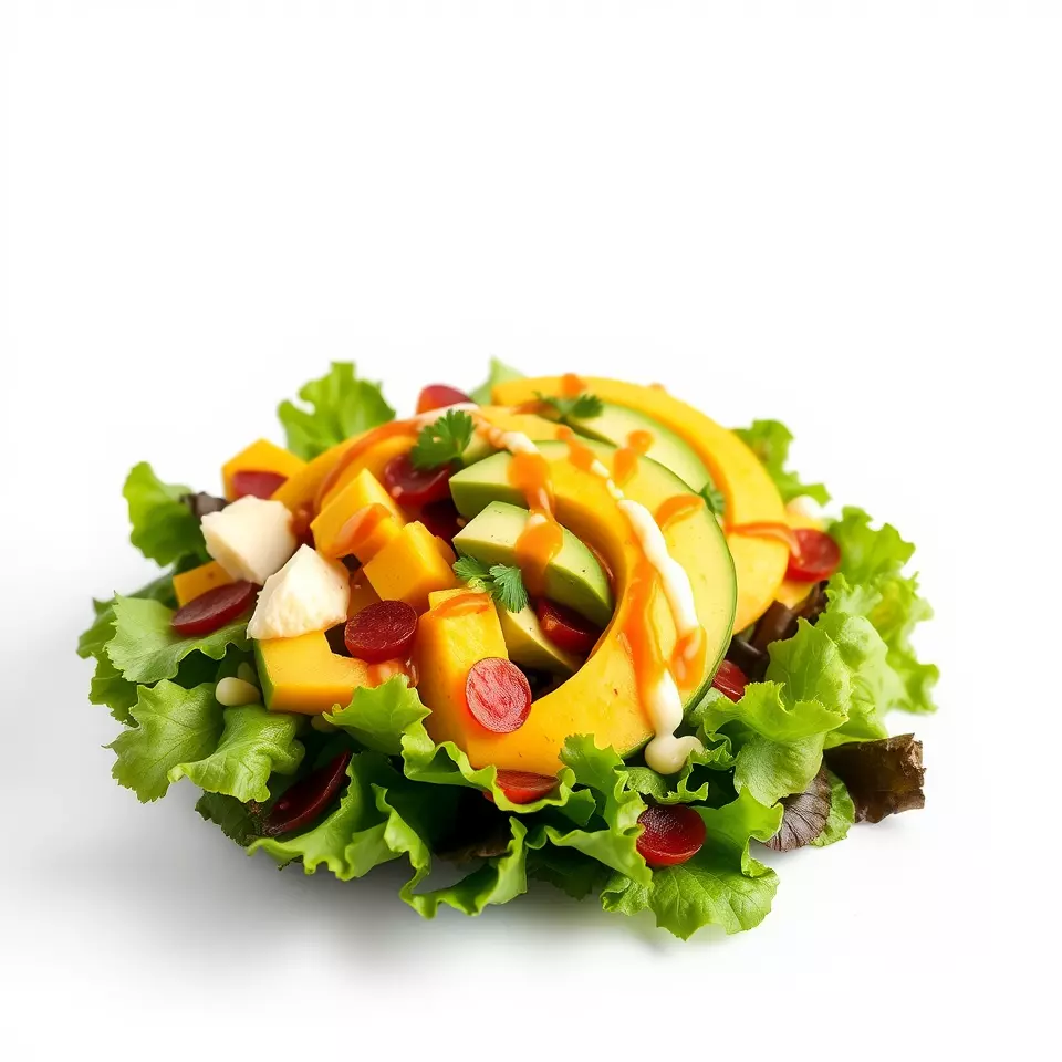 Vibrant Salad model pack Low-poly 3D model_2