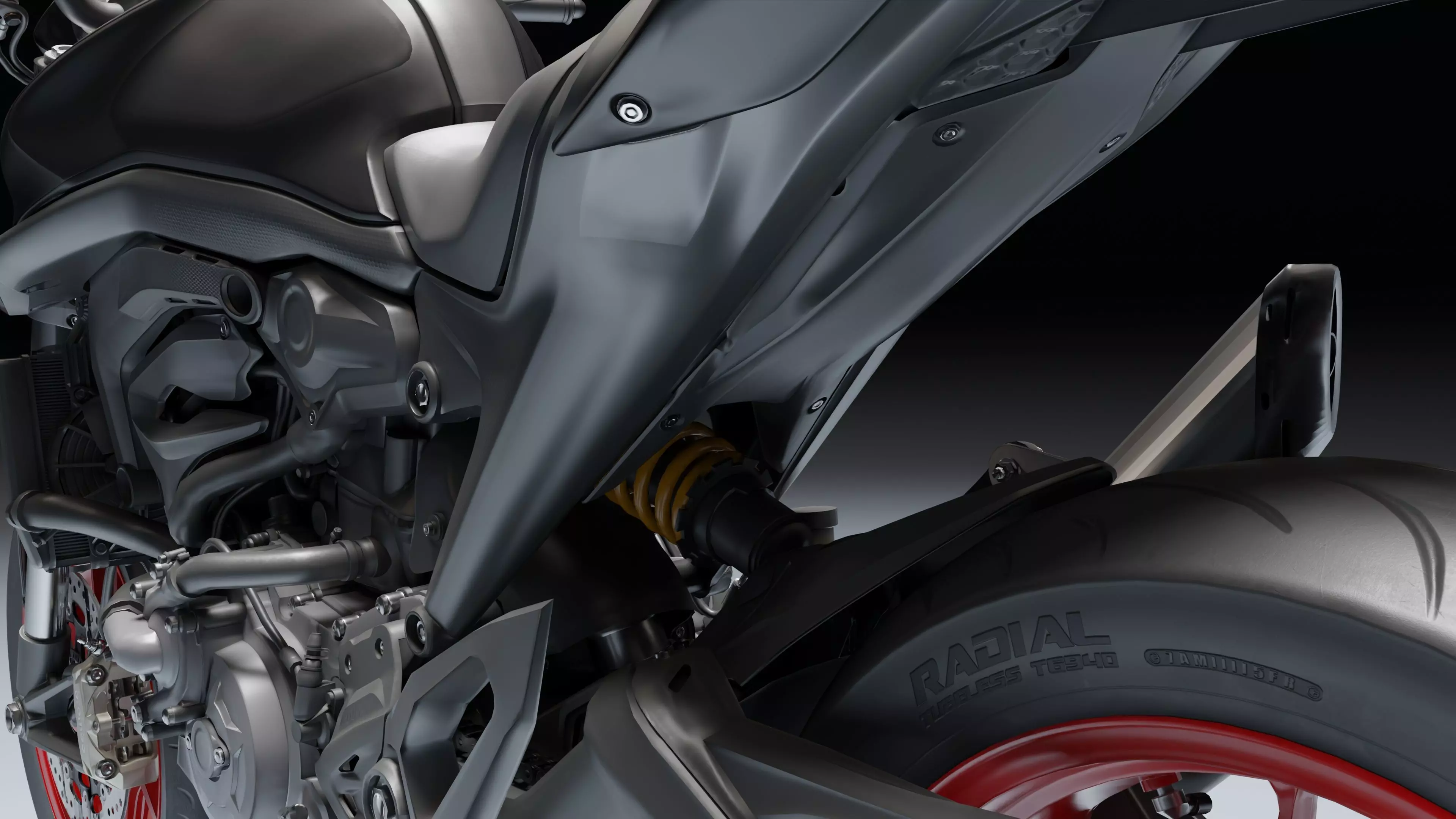 Ducati Monster Plus 2021 Low-poly 3D model_27