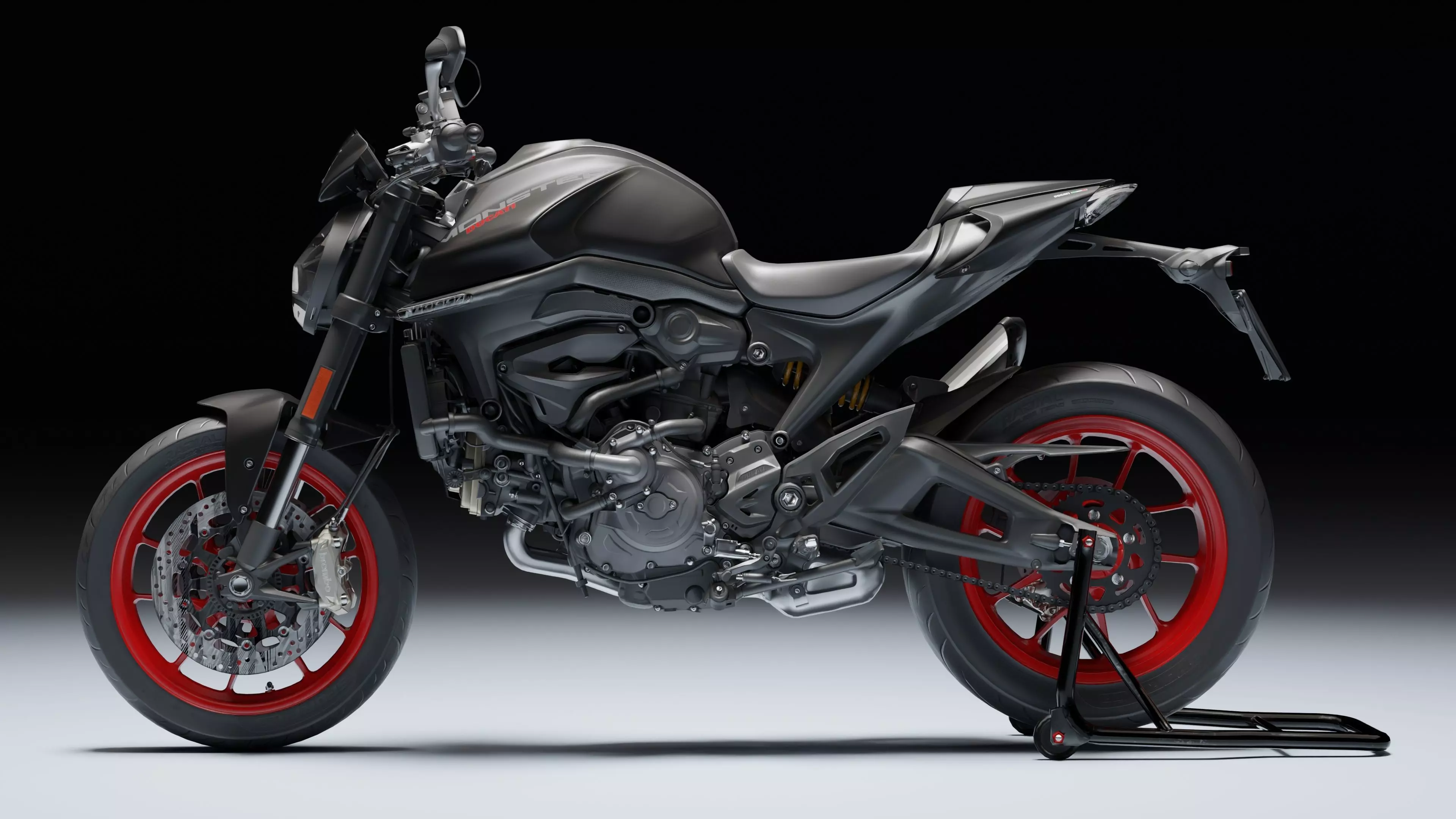 Ducati Monster Plus 2021 Low-poly 3D model_16